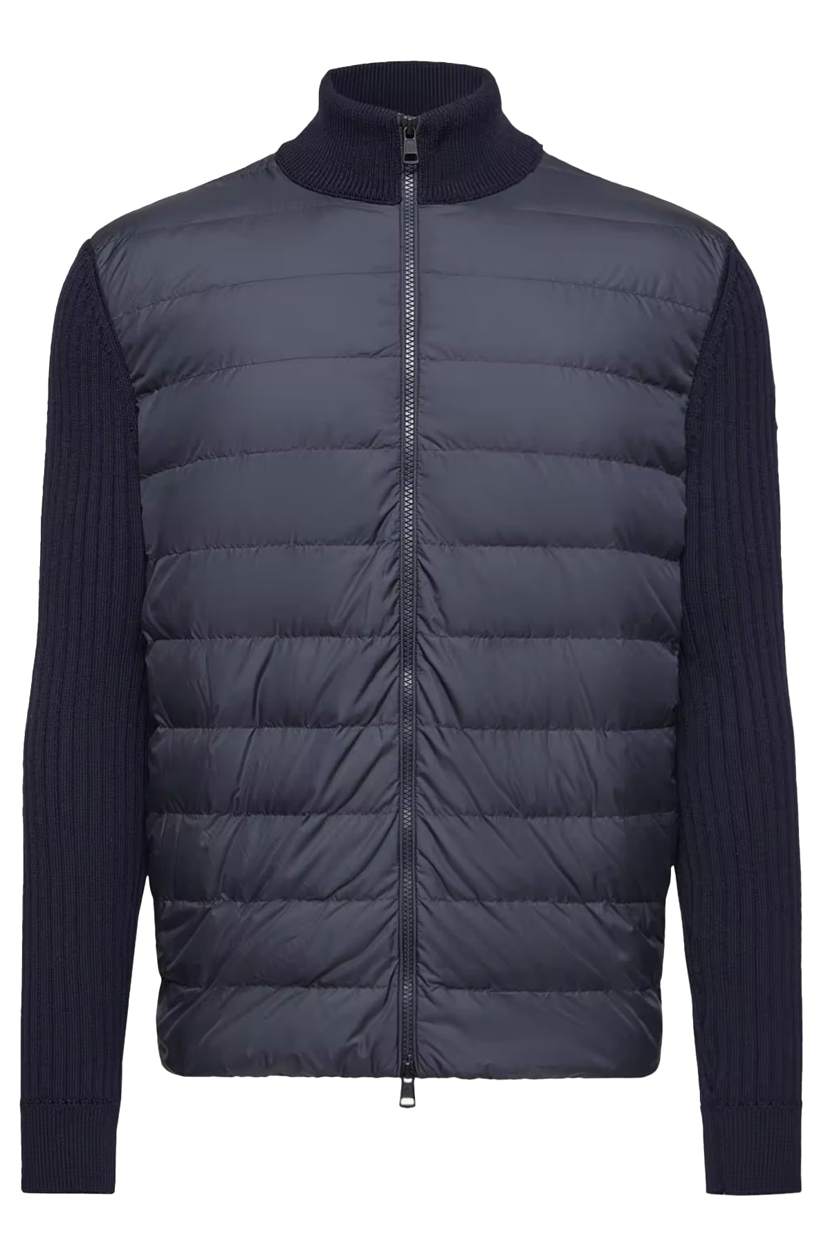Moncler Herren Strickjacke mit Daunenfront Navy MARINE-BLAU Bild 1
