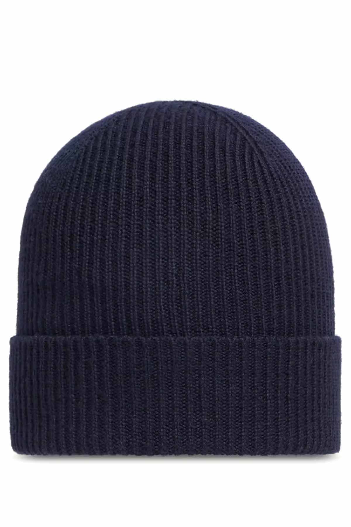 Moncler Herren Strickmütze Navy MARINE-BLAU Bild 2