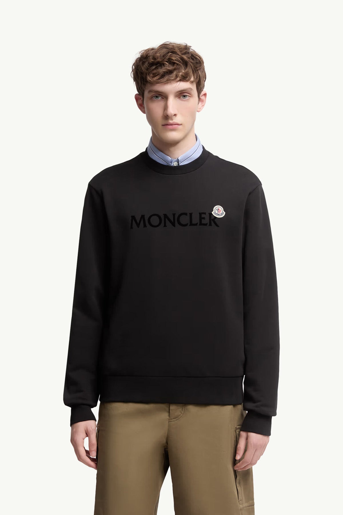Moncler Herren Sweatpullover Schwarz 999 Bild 3