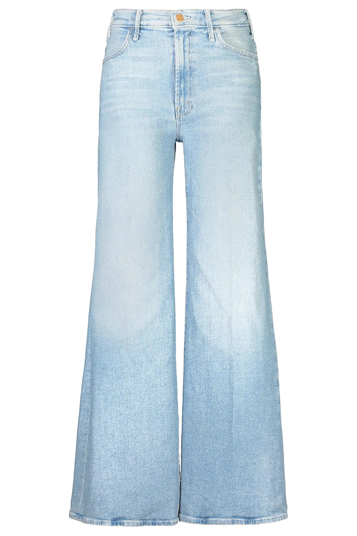 MOTHER Damen Jeans The Hustler Roller Sneak Hellblau HELLBLAU Bild 1