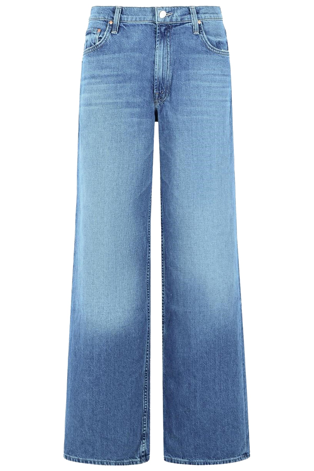 MOTHER Damen Jeans The Rerun Zip Sneak Blau BLAU Bild 1