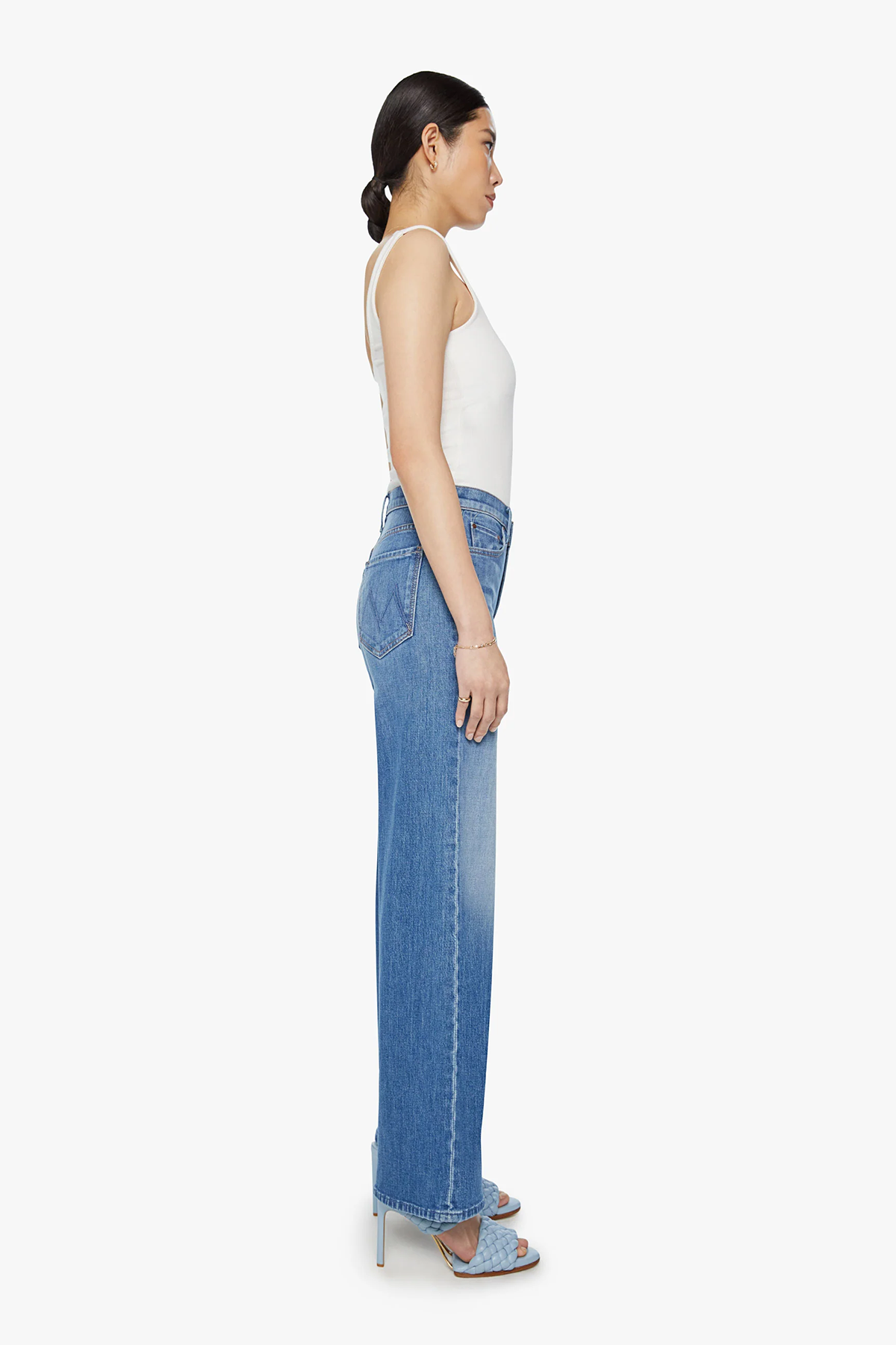 MOTHER Damen The Undercover Jeans New Sheriff In Town HELLBLAU Bild 3