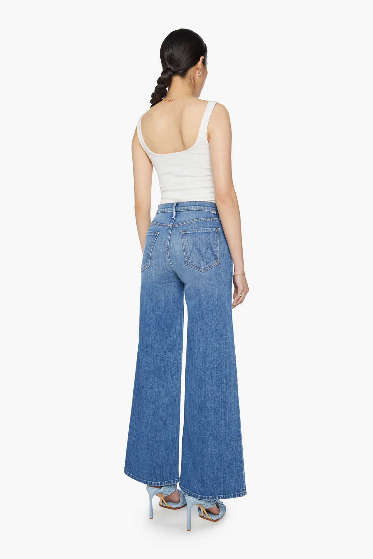 MOTHER Damen The Undercover Jeans New Sheriff In Town HELLBLAU Bild 4