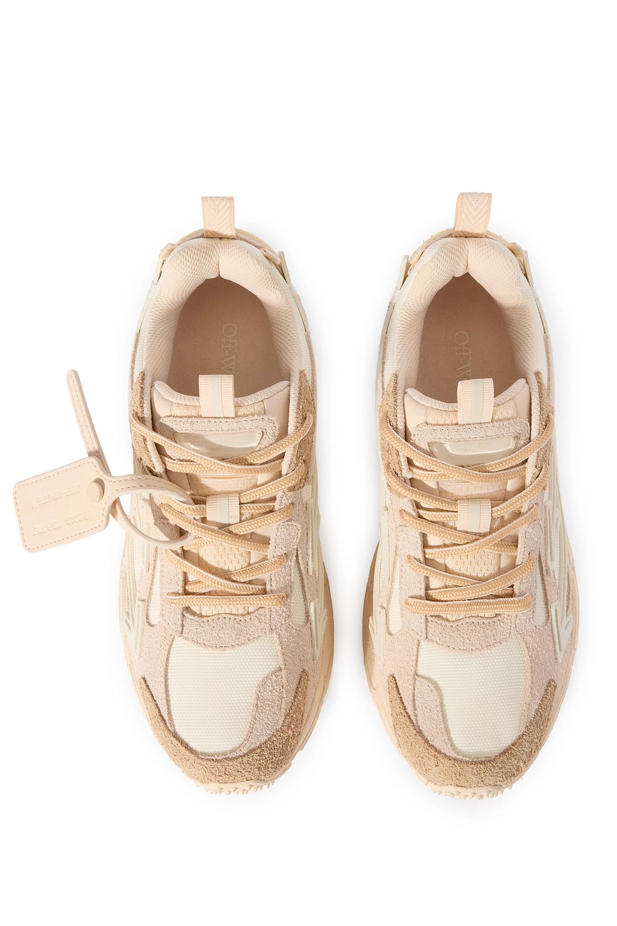 Off-White Damen Be Right Back Sneaker Beige 6404-caramel Bild 4