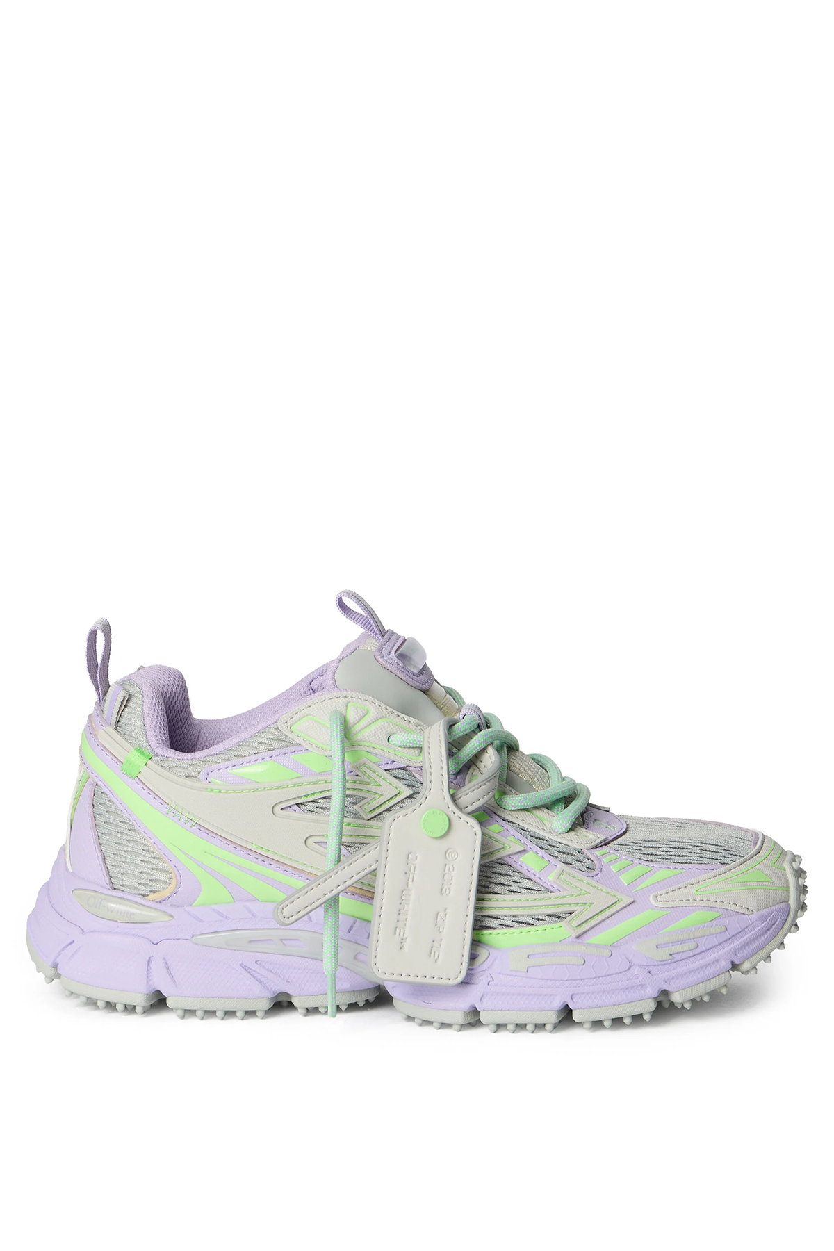 Off-White Damen Be Right Back Sneaker Grau/Lila 093F-grey-lav Bild 1