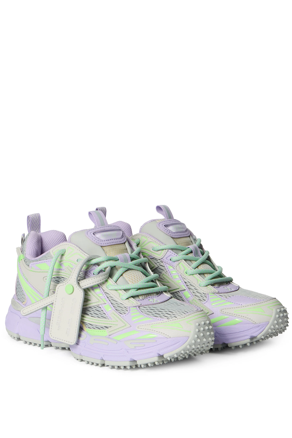 Off-White Damen Be Right Back Sneaker Grau/Lila 093F-grey-lav Bild 3