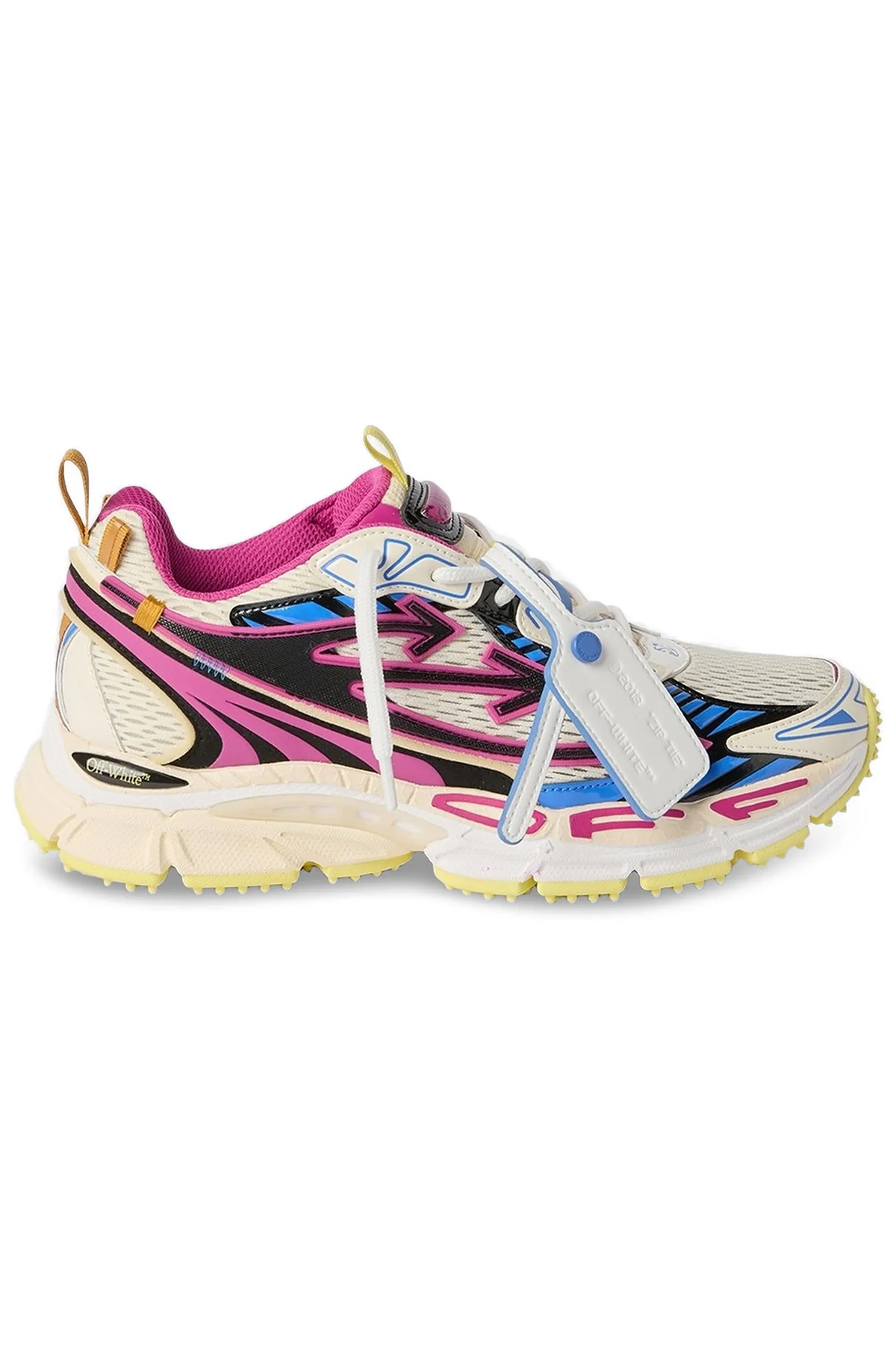 Off-White Damen Be Right Back Sneaker Magenta/Royal Blue LILA Bild 1