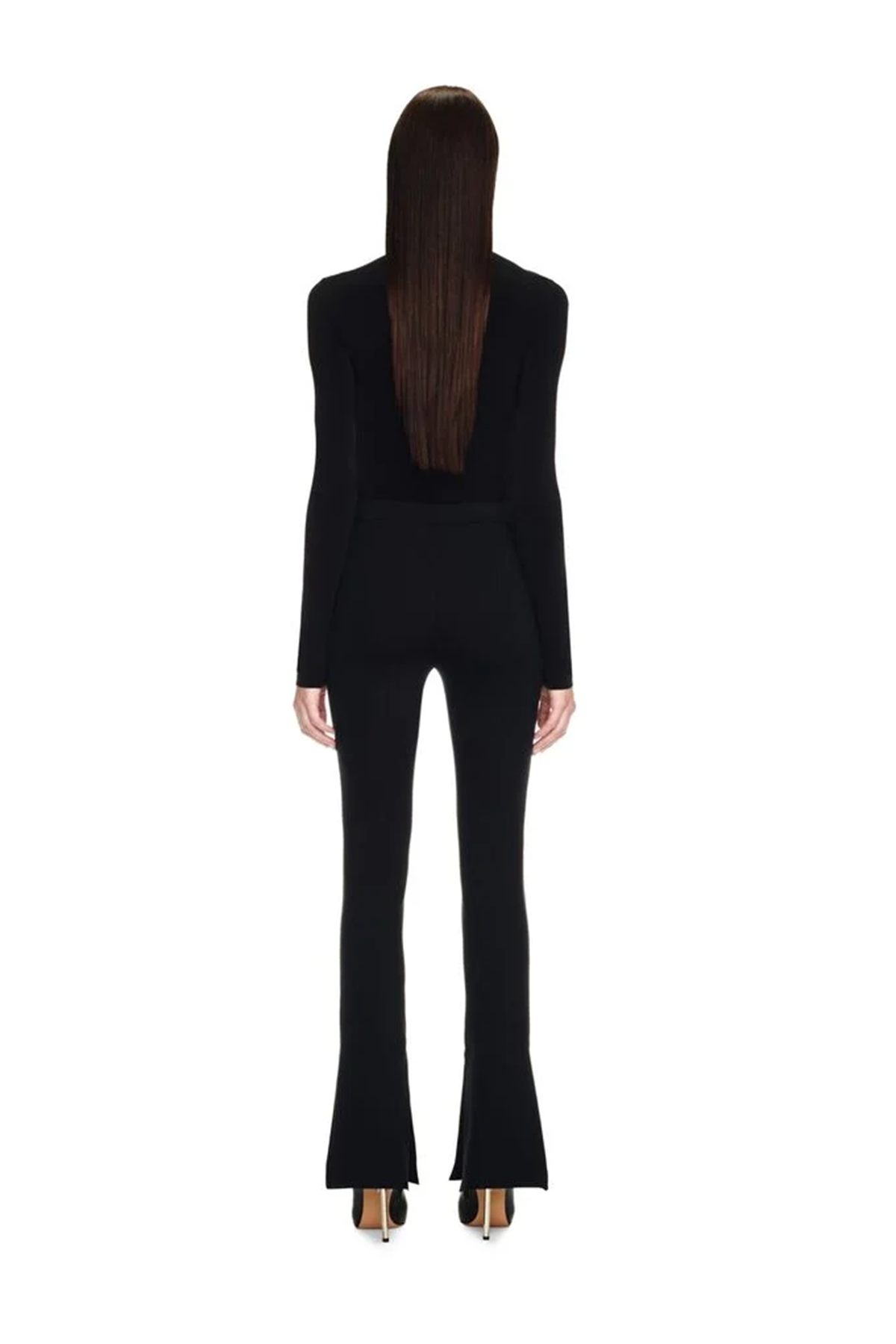 Off-White Damen Off Stamp Second Skin Rollkragenpullover 1001-black--wh Bild 4