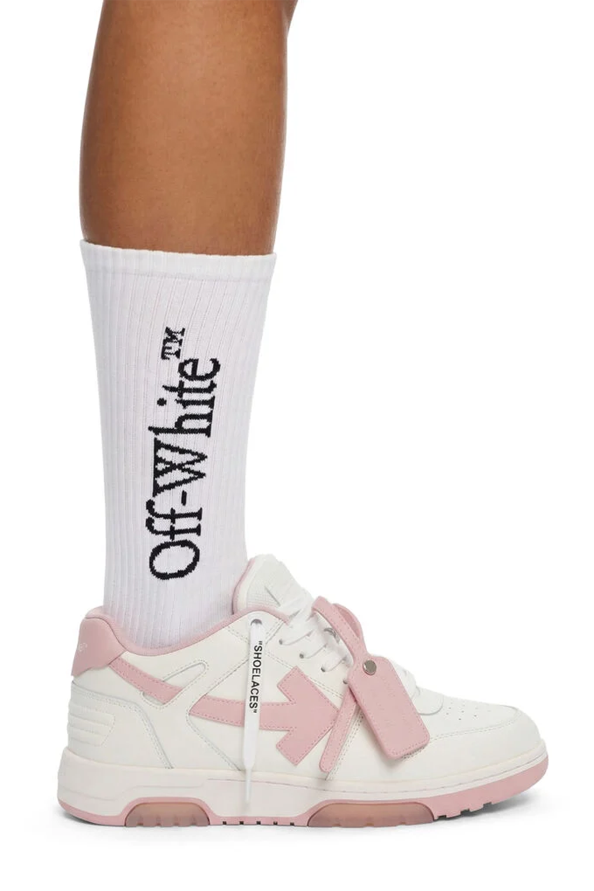 Off-White Damen Out of Office Sneaker Weiss/Pink WEISS Bild 2