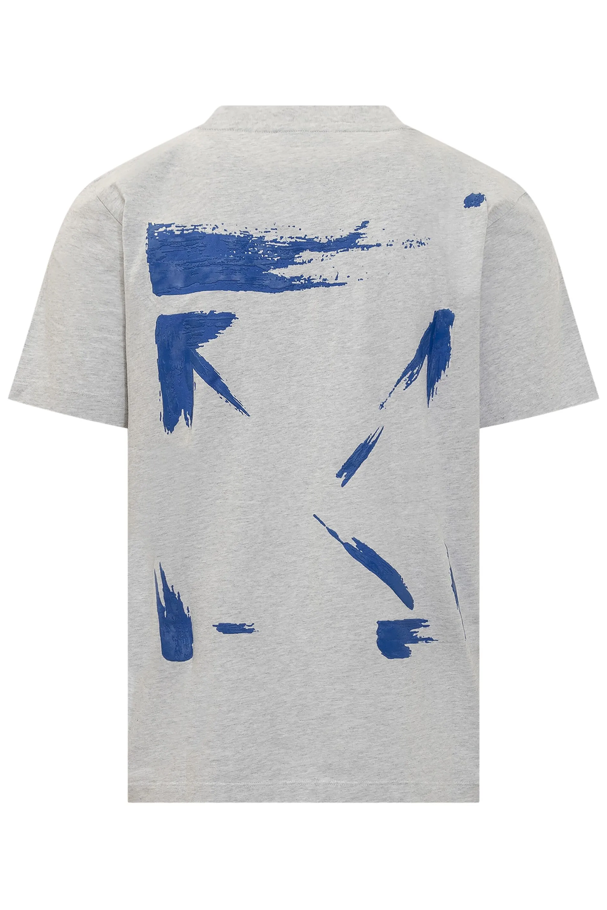 Off-White Herren Brush Arrow Slim T-Shirt Grau 0846-grey melan Bild 2