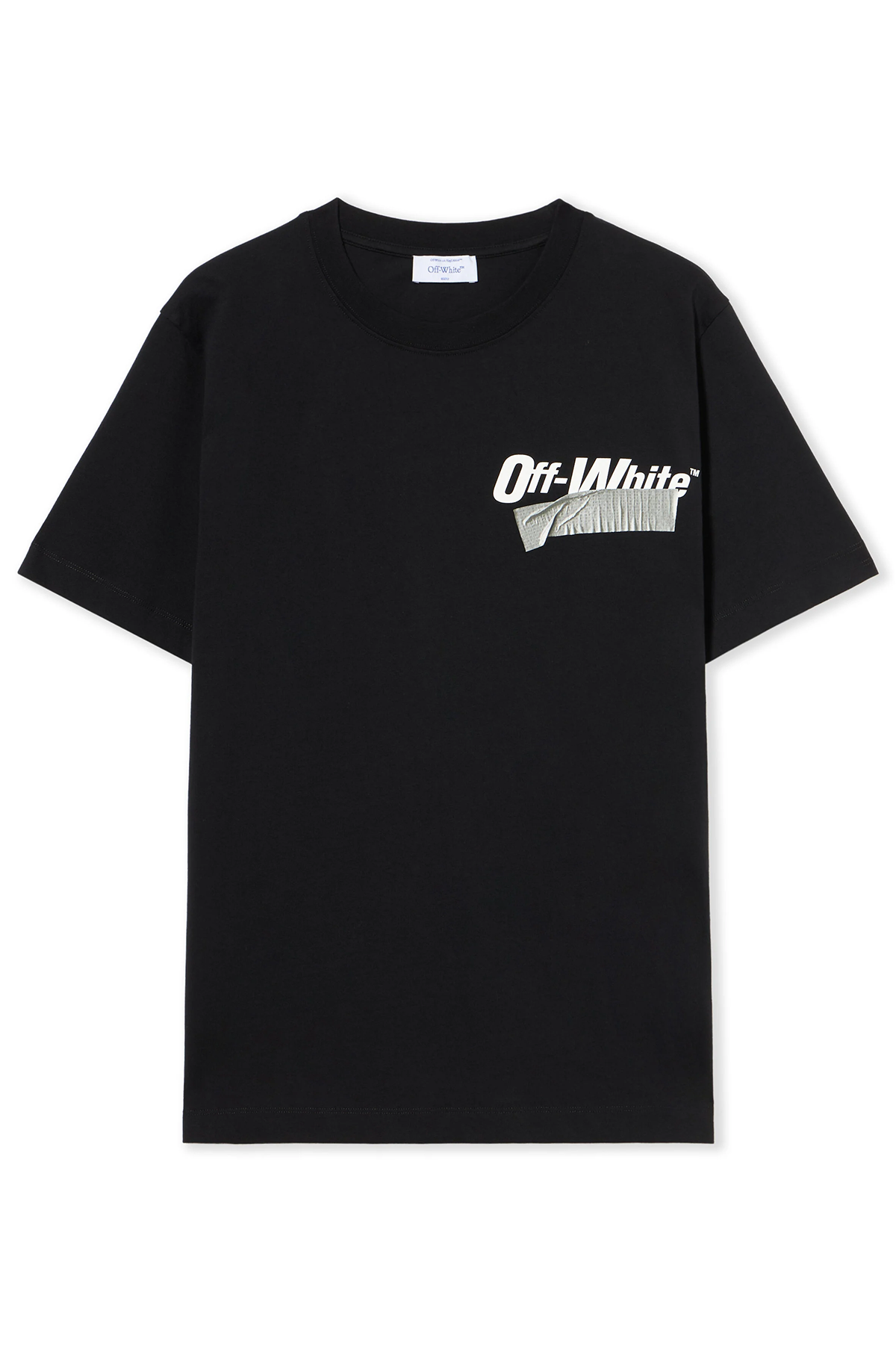 Off-White Herren Cupid Tape Slim T-Shirt Schwarz 1001-black--wh Bild 1