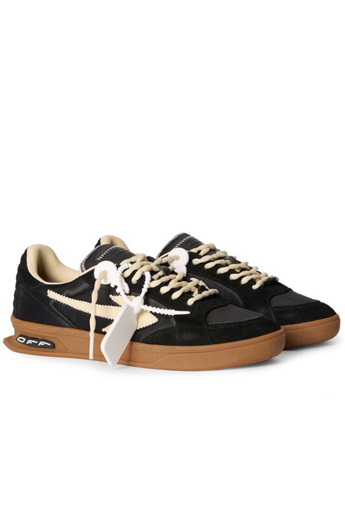 Off-White Herren End of Play Sneaker Black/Beige SCHWARZ Bild 3