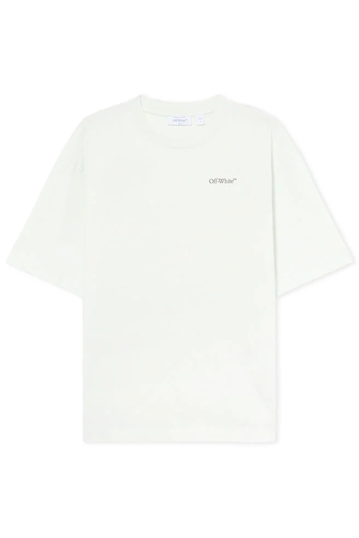 Off-White Herren Half Arrow Skate T-Shirt Bluewash BLAU Bild 1