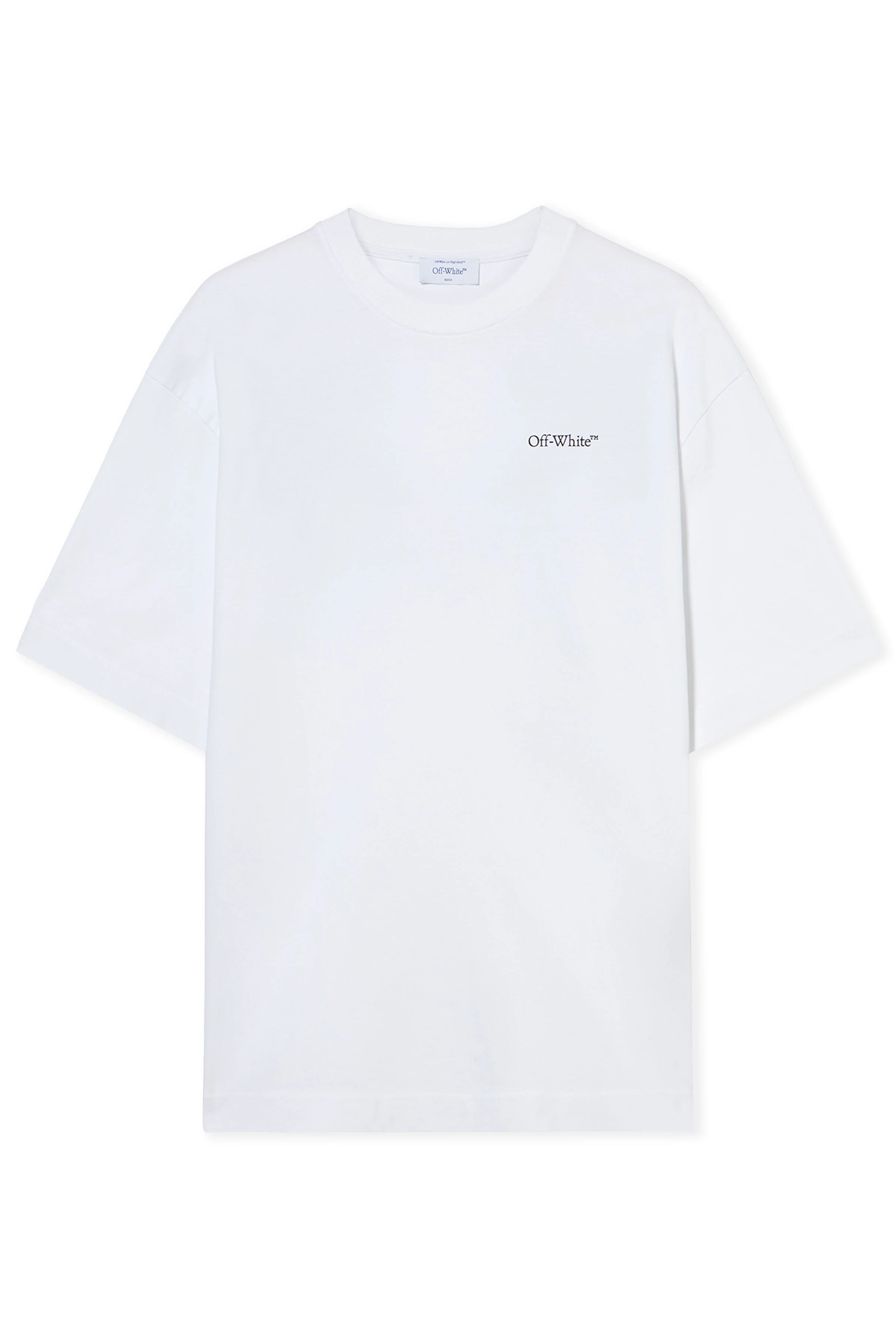 Off-White Herren Half Arrow Skate T-Shirt Weiss 0110-white Bild 1