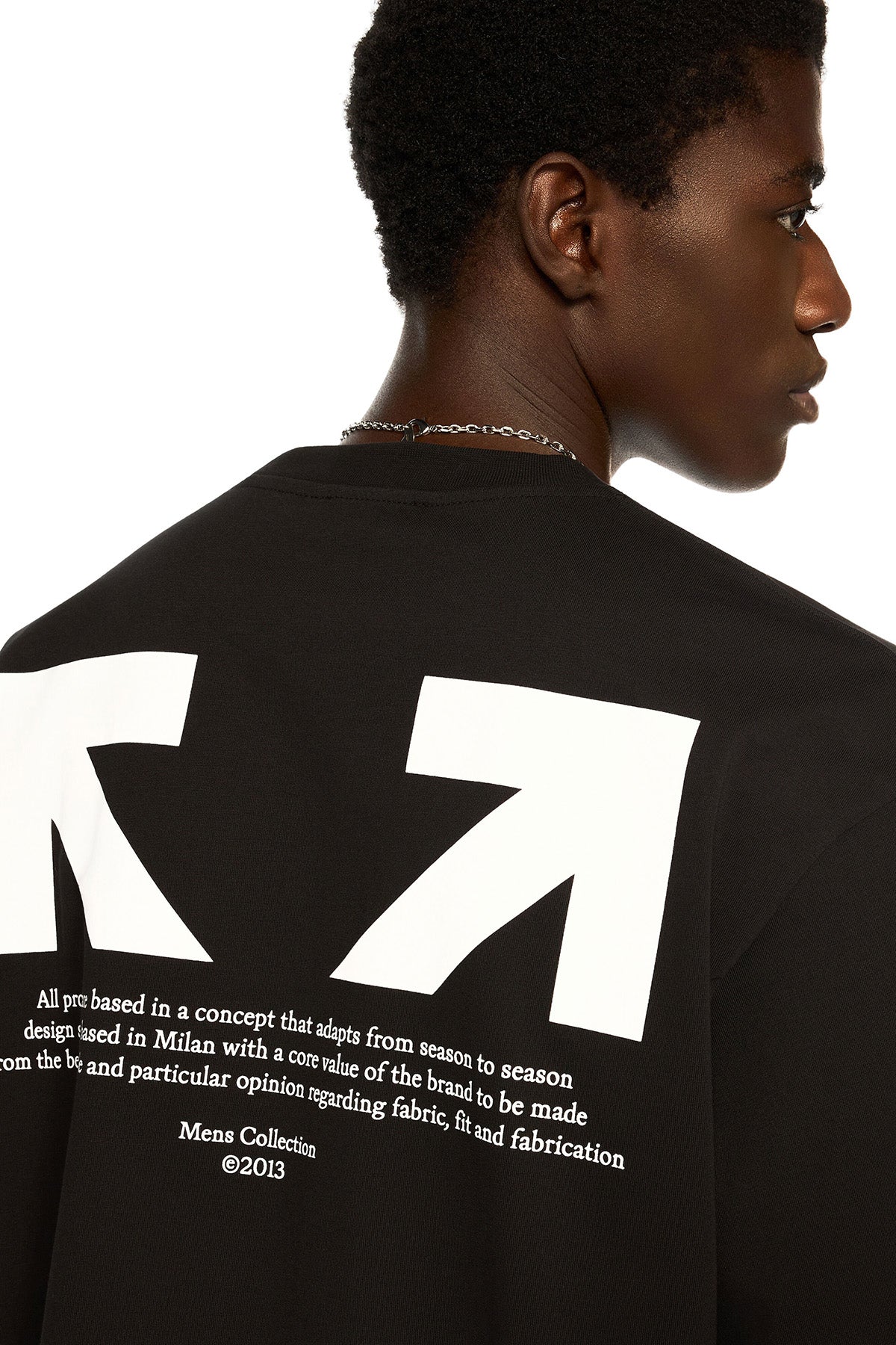 Off-White Herren Half Arrow Skate T-Shirt Schwarz 1001-black--wh Bild 5