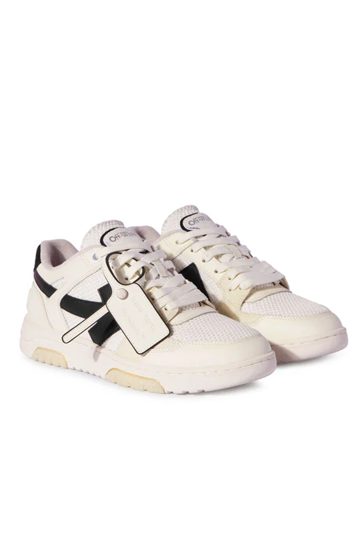 Off-White Herren Slim Out Of Office Sneaker White/Black WEISS Bild 2