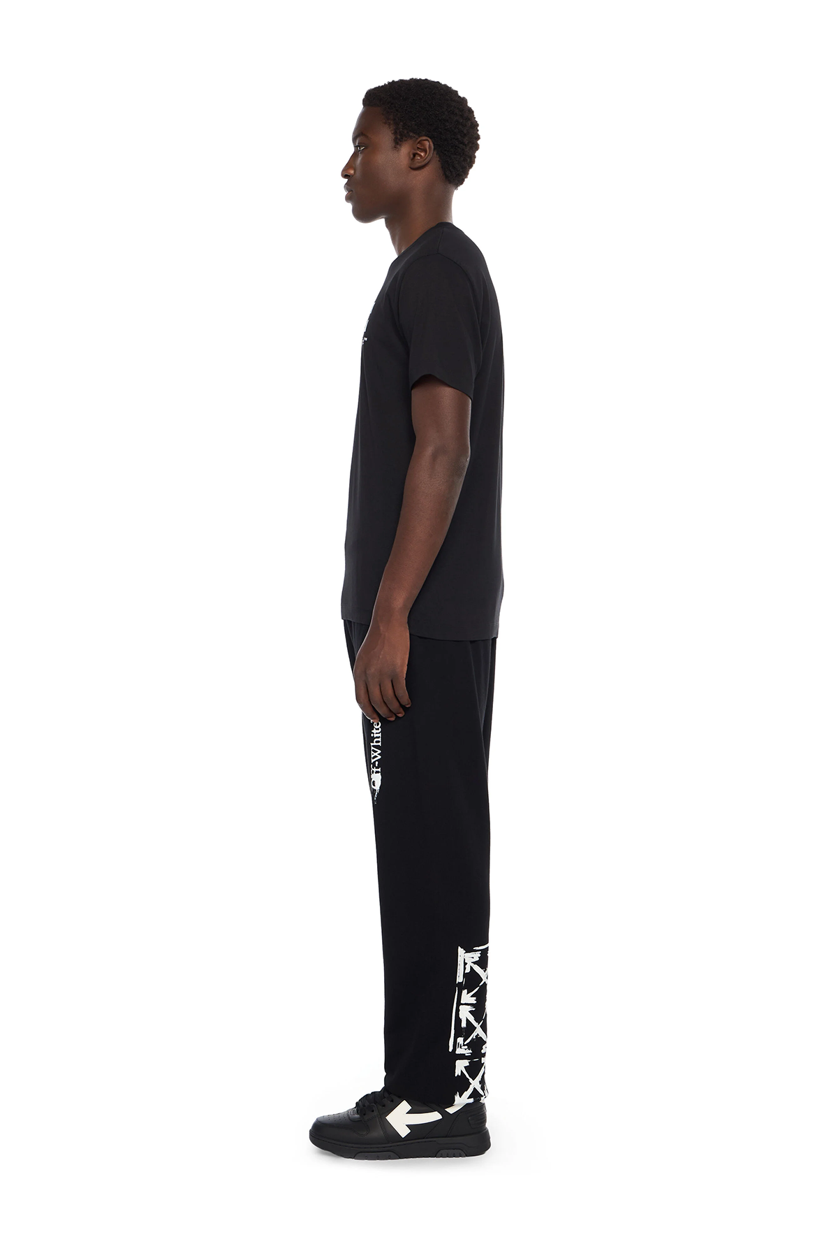 Off-White Herren Small Arrow Slim T-Shirt Schwarz 1001-black--wh Bild 3