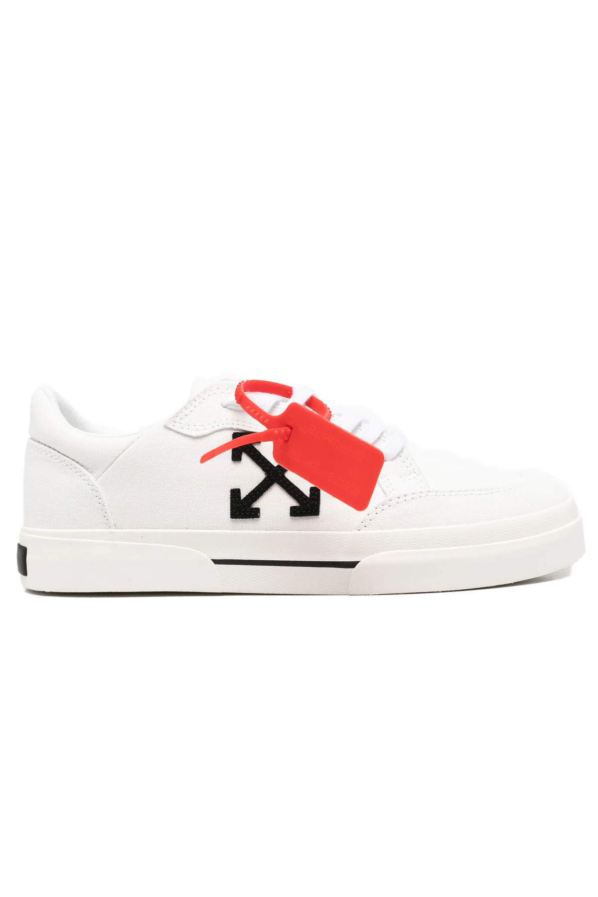 Off-White Herren Sneaker Vulc Low Canvas Weiss WEISS Bild 1