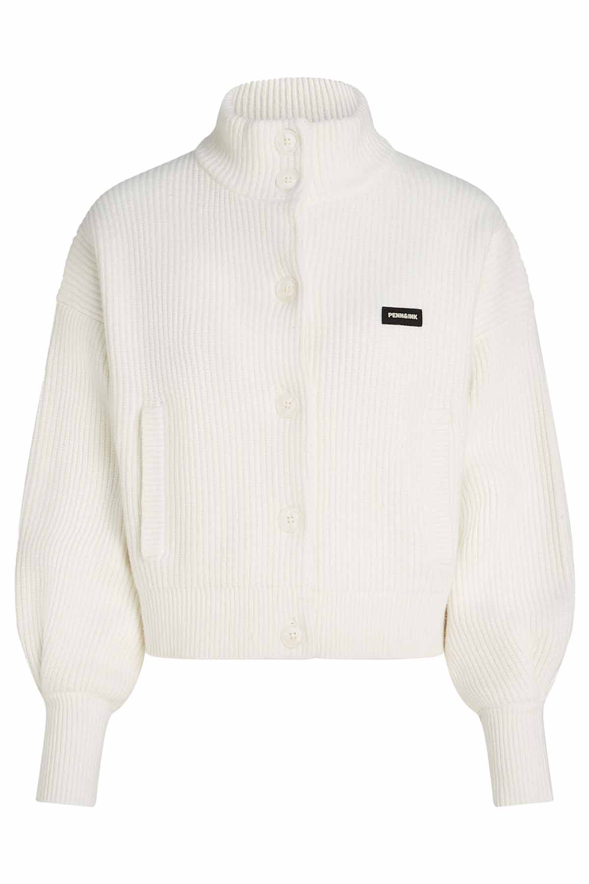 Penn & Ink N.Y Damen Cardigan Ecru 05 Bild 1