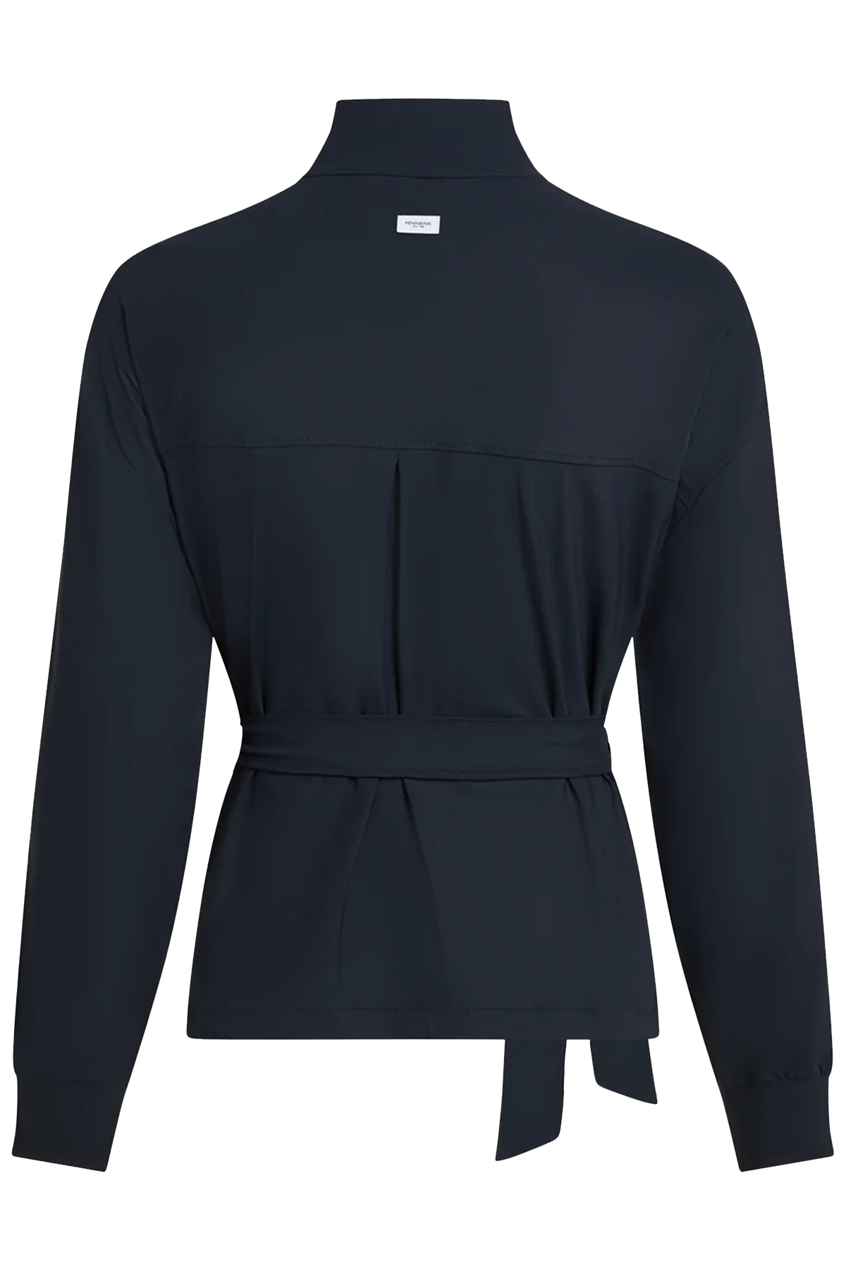 Penn & Ink N.Y Damen Jacke mit Streifen Night/White MARINE-BLAU Bild 2