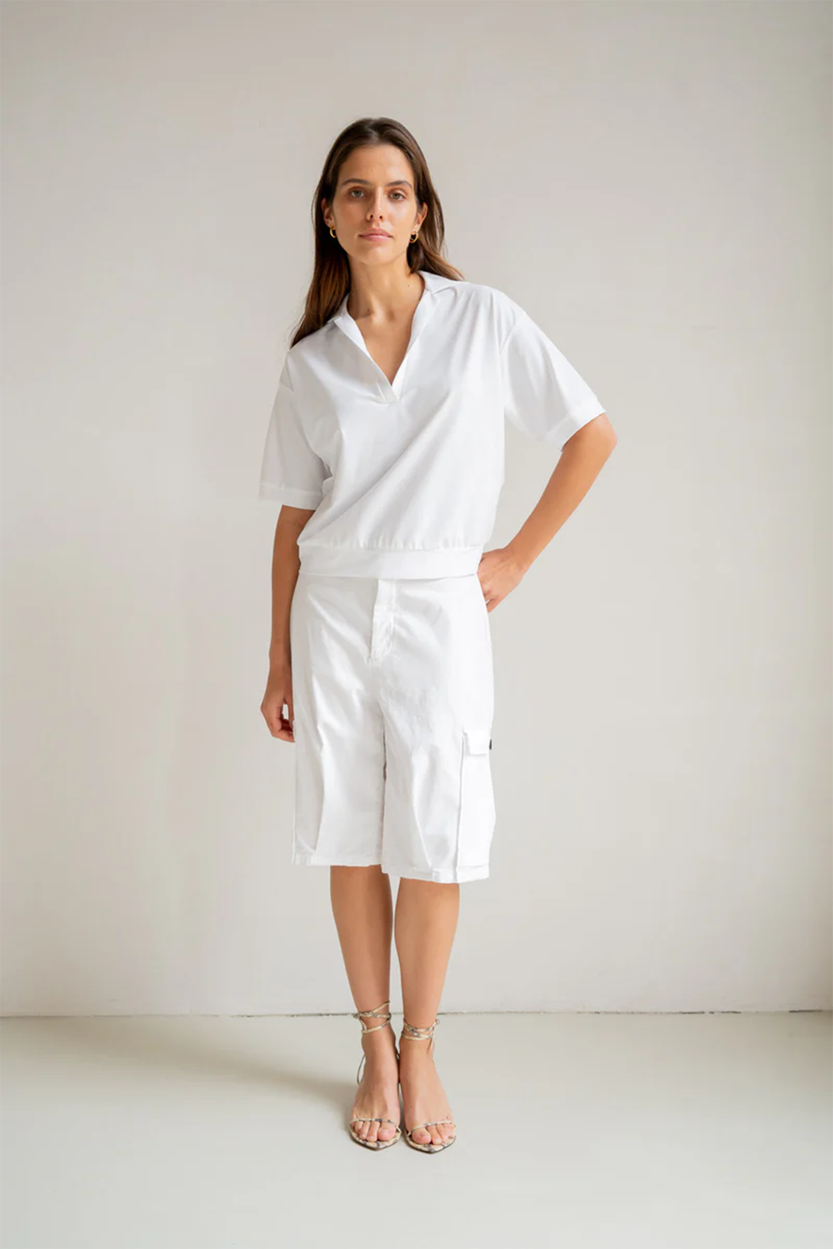 Penn & Ink N.Y Damen Shirt Weiss WEISS Bild 2