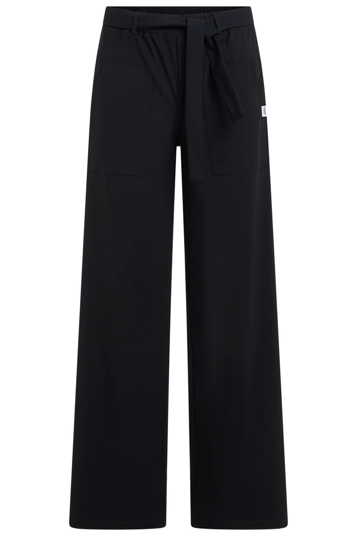 Penn & Ink N.Y Damen Stretchhose mit Bindegürtel Navy 55 navy Bild 1