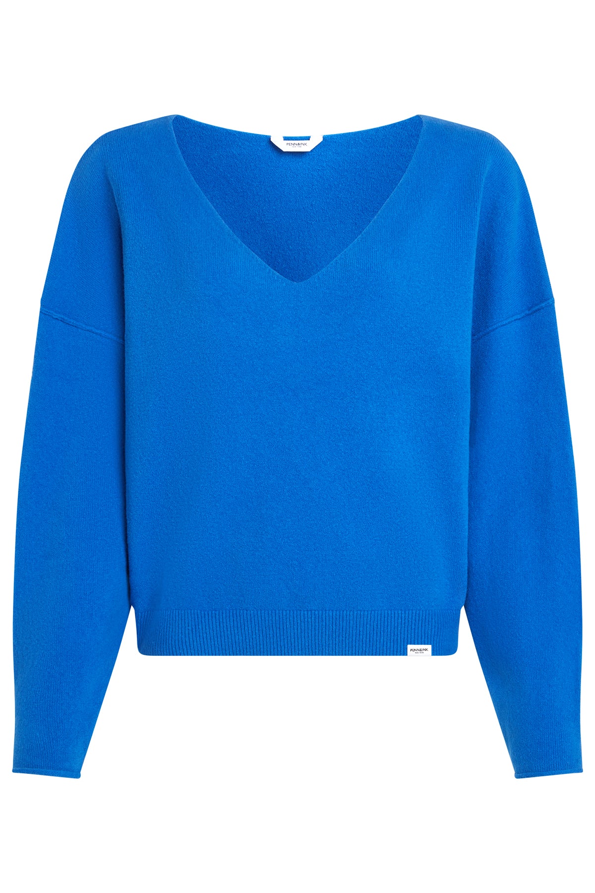 Penn & Ink N.Y Damen Strickpullover Royal Blue royal blue Bild 1