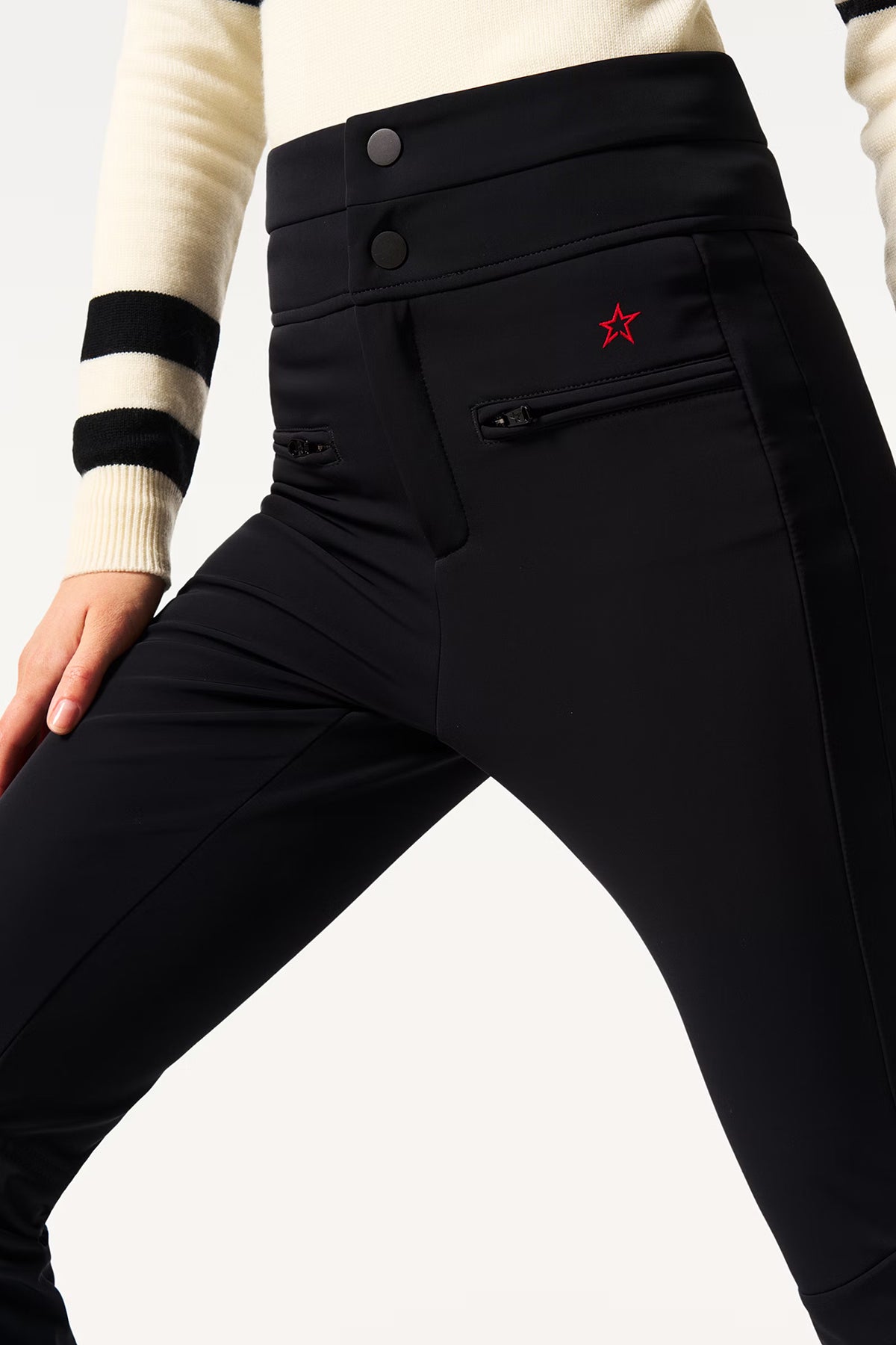 Perfect Moment Damen Skihose Aurora High Waist Schwarz pm black Bild 5