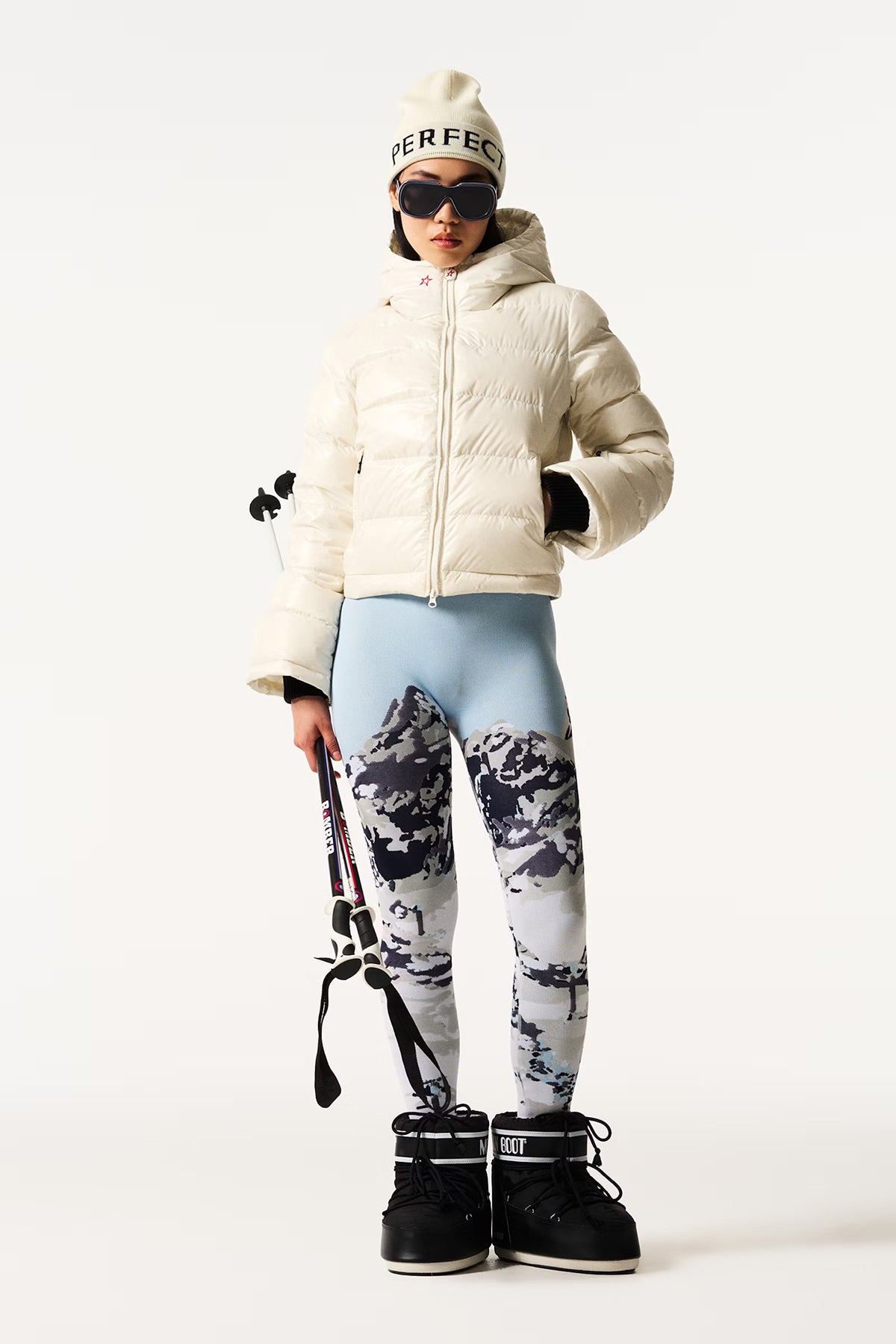 Perfect Moment Damen Skijacke Polar Flare Snow White SNOW WHITE Bild 2