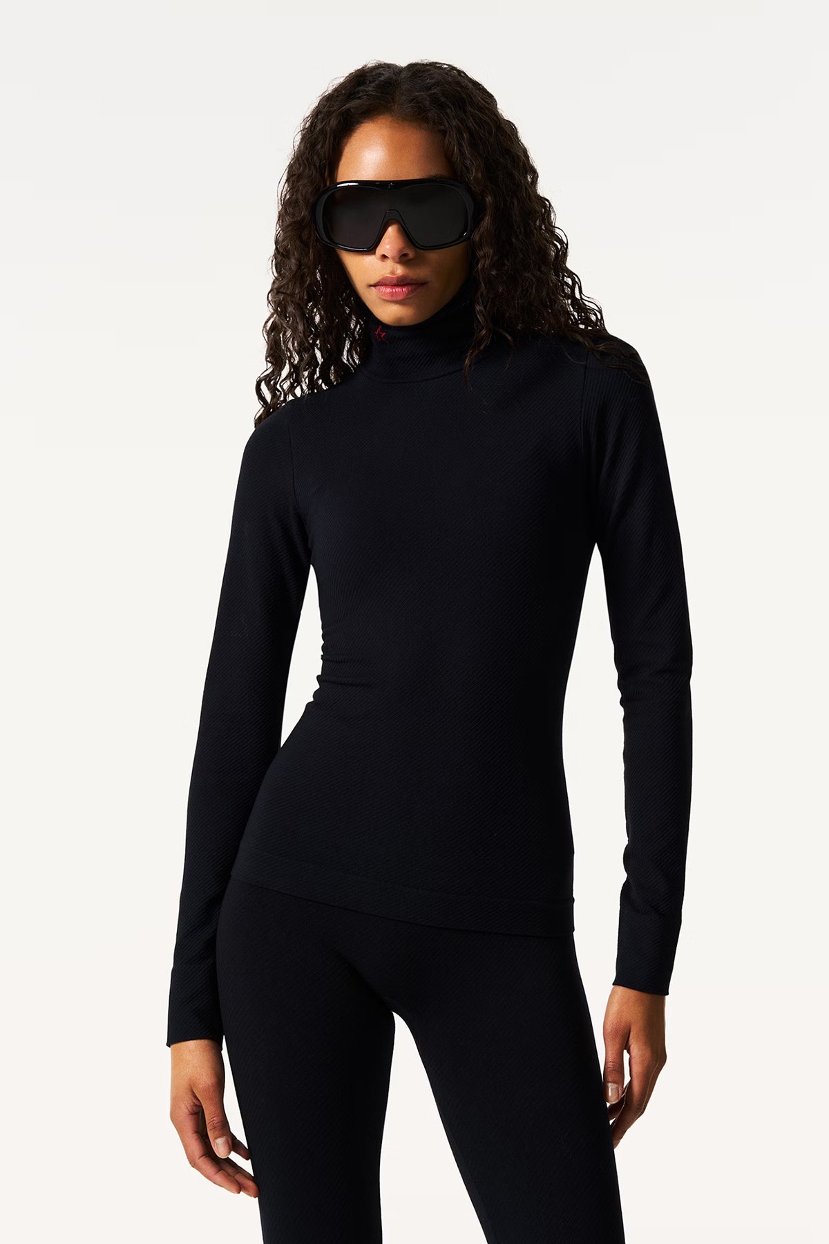 Perfect Moment Damen Thermooberteil Schwarz BLACK Bild 2