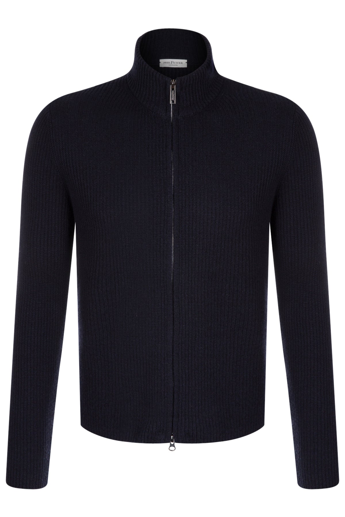 Phil Petter Herren Strickjacke Navy MARINE-BLAU Bild 1