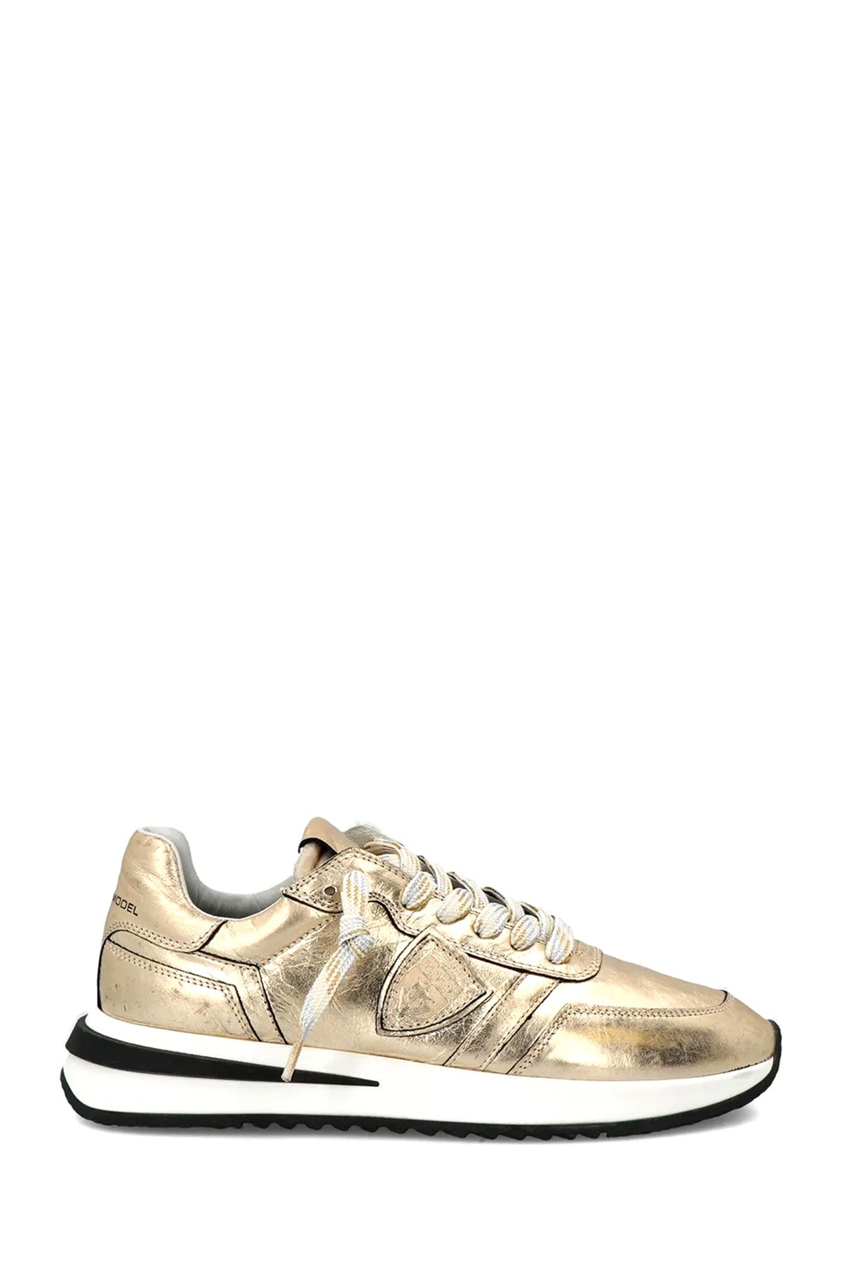 Philippe Model Damen Low Sneaker Tropez Metall Gold GOLD Bild 1