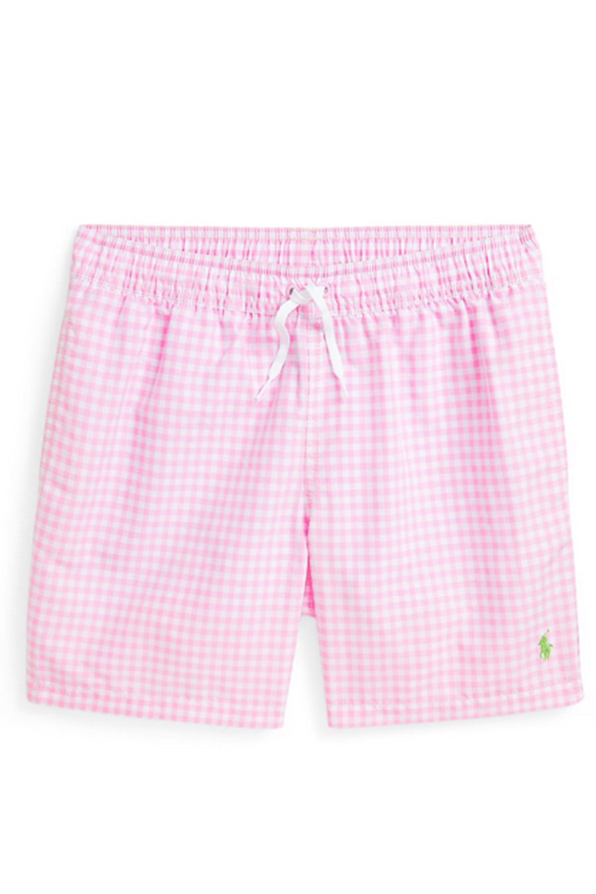 Polo Ralph Lauren Herren Badeshorts Traveler Resort Rose Gingham ROSA Bild 1