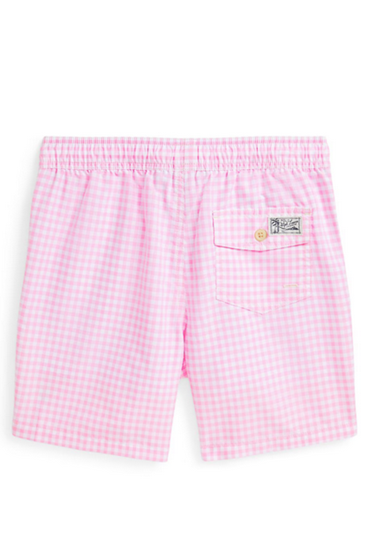 Polo Ralph Lauren Herren Badeshorts Traveler Resort Rose Gingham ROSA Bild 2
