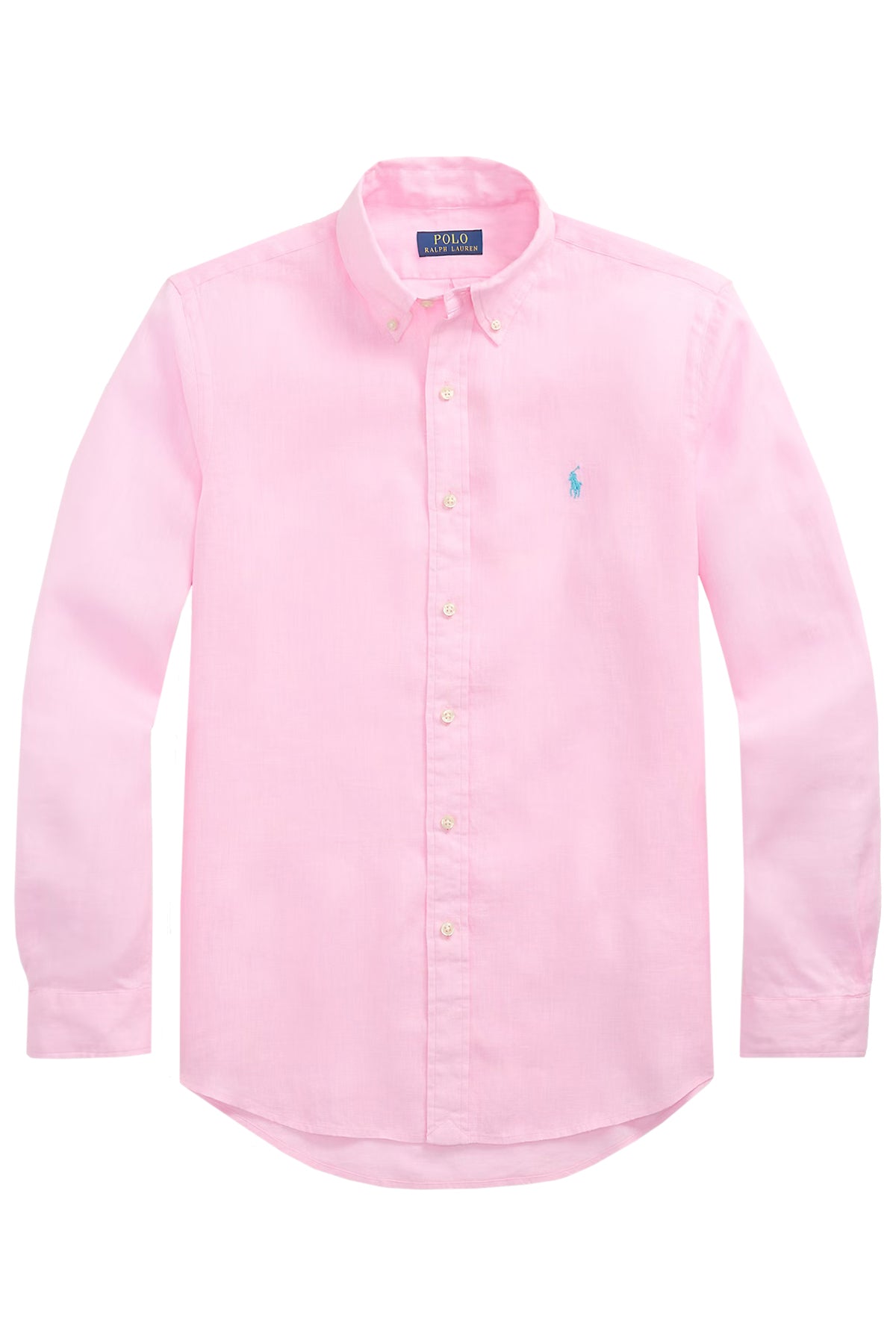 Polo Ralph Lauren Herren Custom-Fit Leinenhemd Pink PINK Bild 1