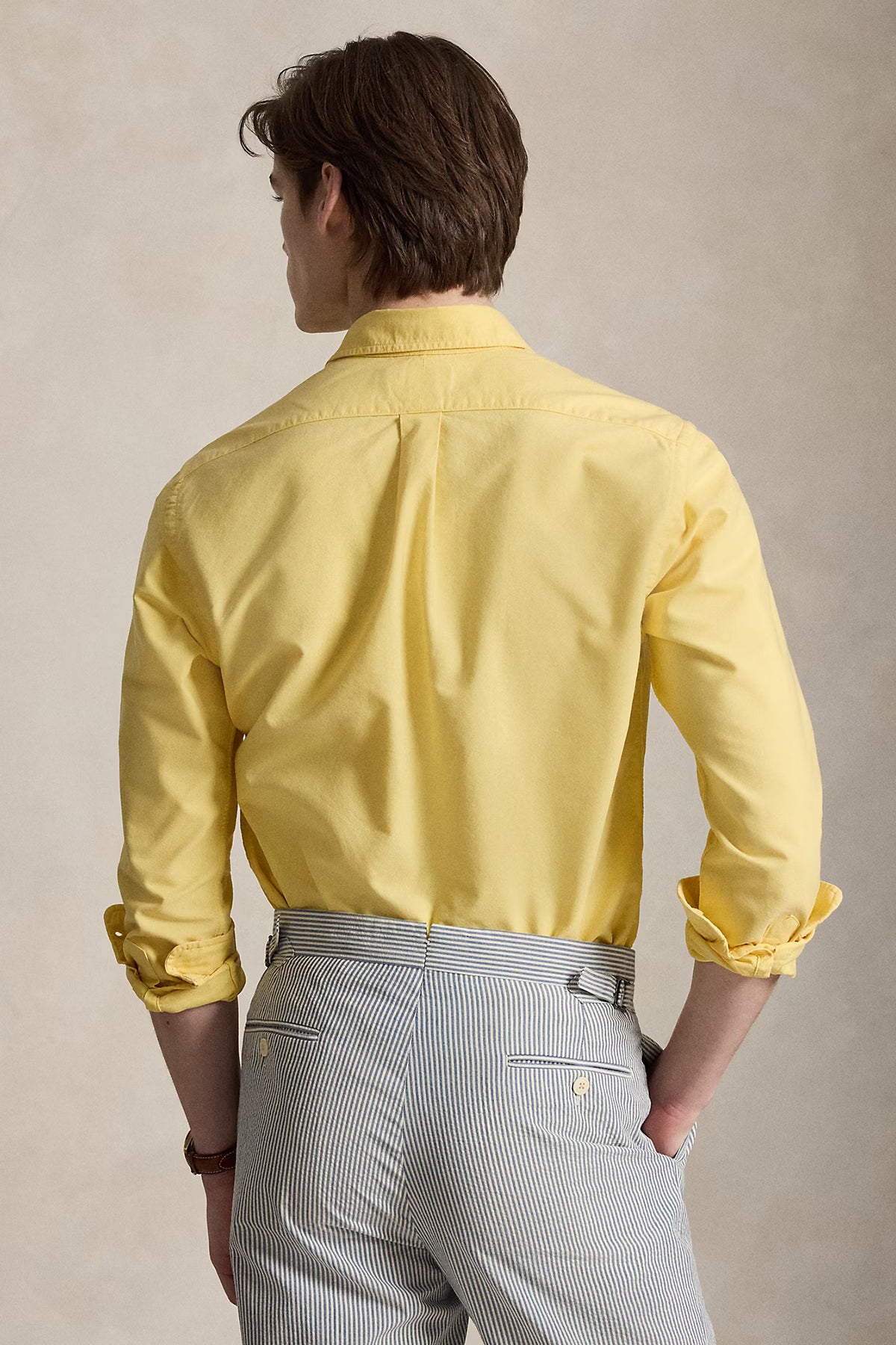 Polo Ralph Lauren Herren Custom-Fit Oxfordhemd Corn Yellow CORN YELLOW/C6103 Bild 3