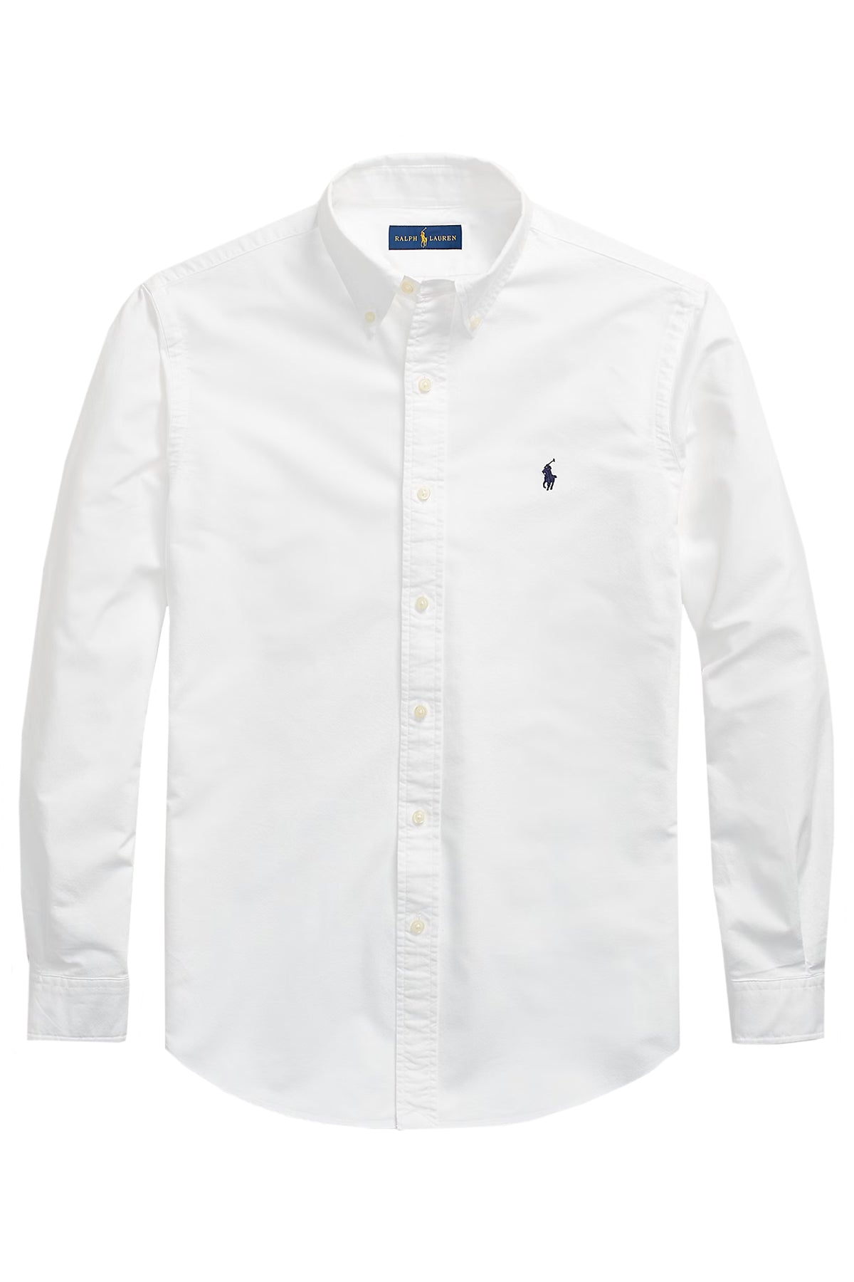 Polo Ralph Lauren Herren Custom-Fit Oxfordhemd Weiss WHITE Bild 1