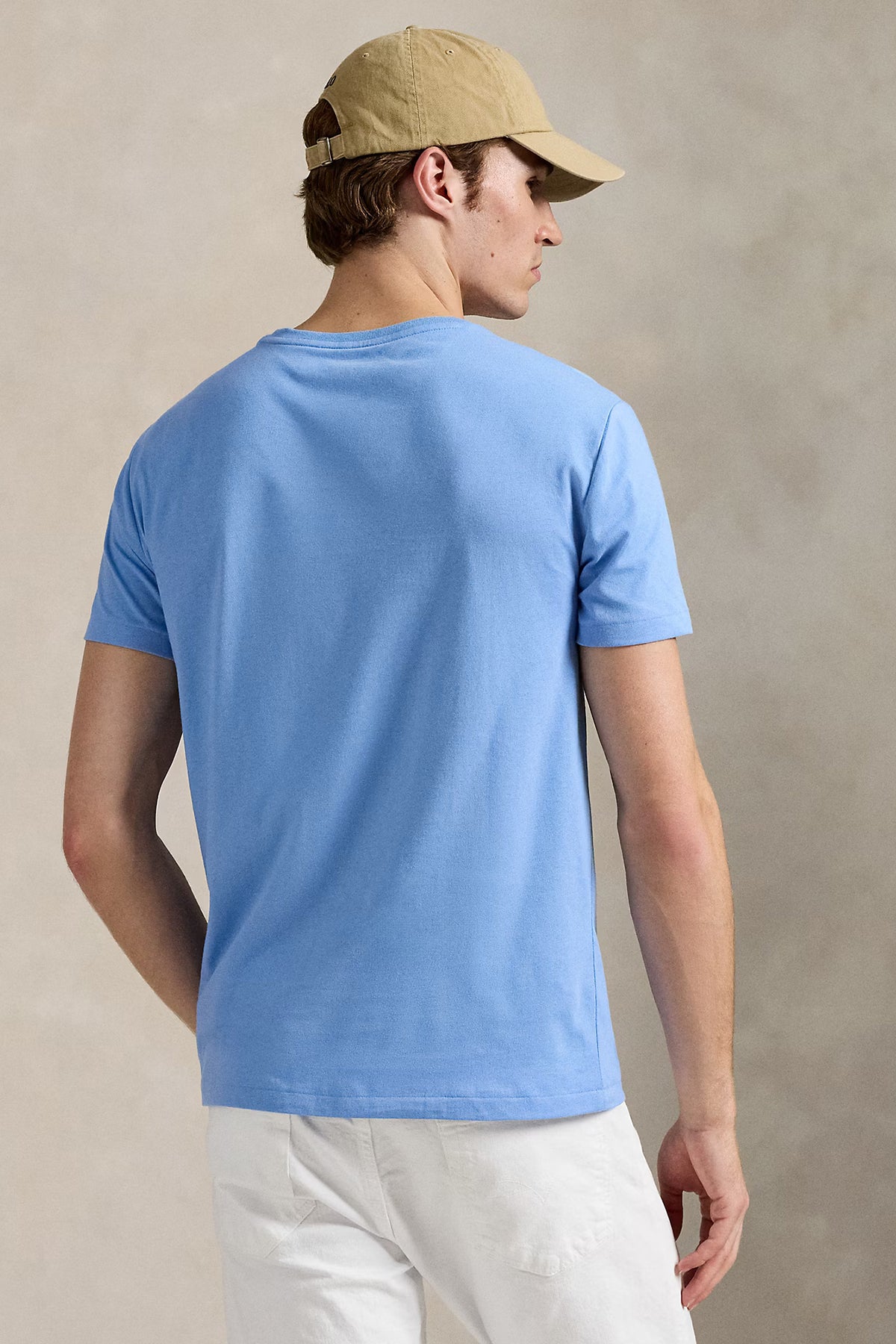 Polo Ralph Lauren Herren Custom-Slim-Fit T-Shirt Bristol Blue BRISTOL BLUE/C1359 Bild 3