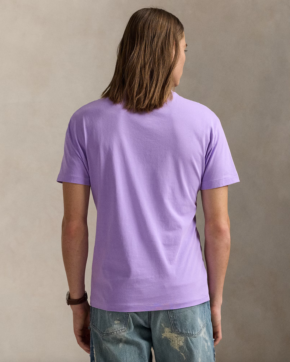 Polo Ralph Lauren Herren Custom-Slim-Fit T-Shirt Light Lila LILA Bild 3