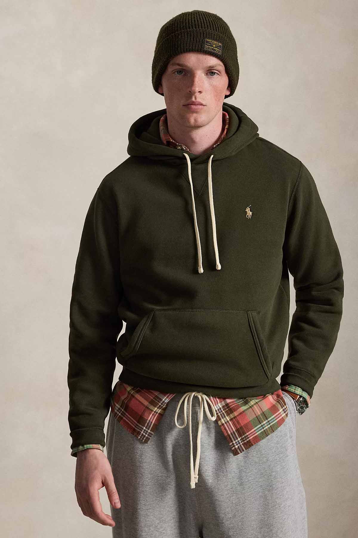 Polo Ralph Lauren Herren Fleece-Hoody Company Olive OLIVE Bild 2