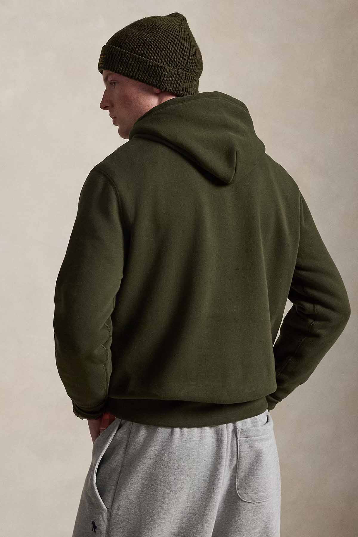 Polo Ralph Lauren Herren Fleece-Hoody Company Olive OLIVE Bild 3