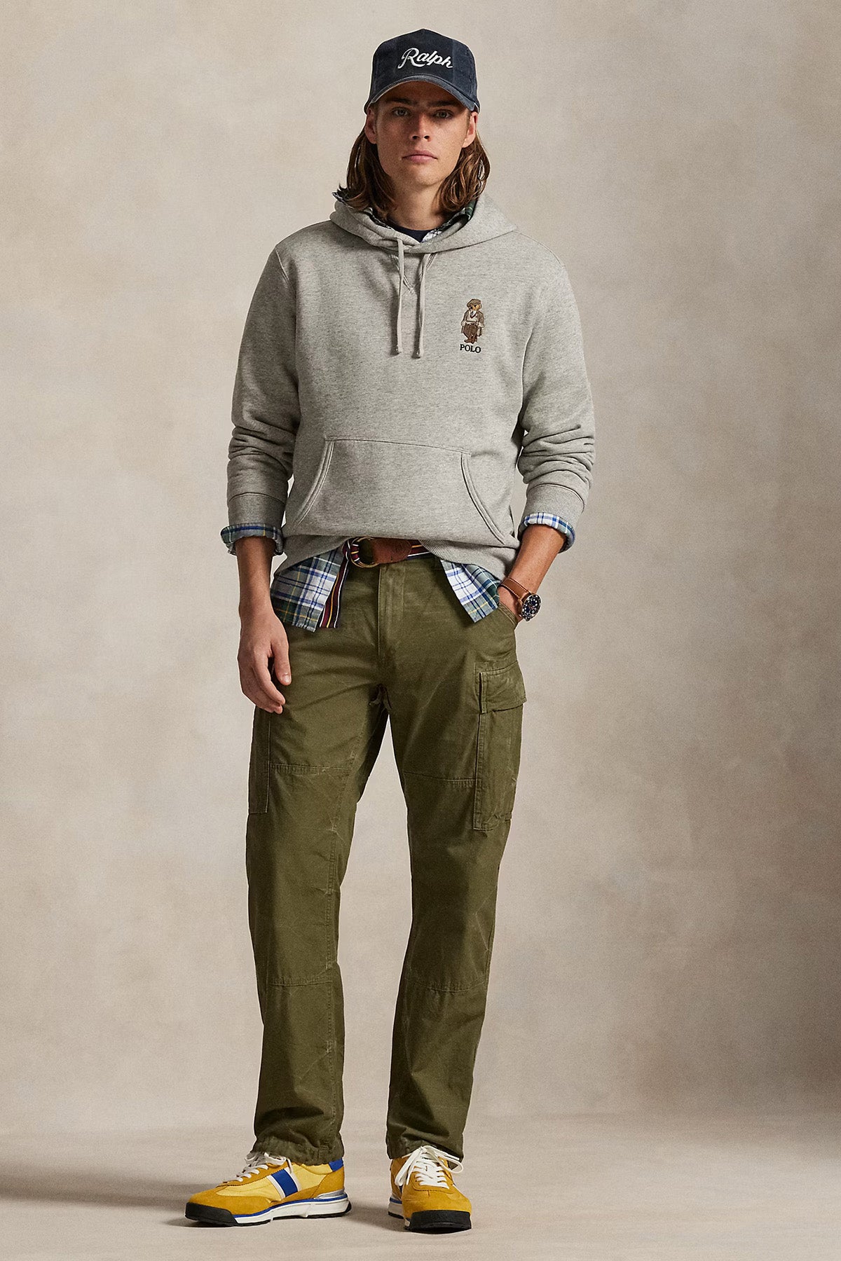 Polo Ralph Lauren Herren Hoodie mit Polo Bear Loft Heather FA25 LOFT HEATHER HRTG Bild 2