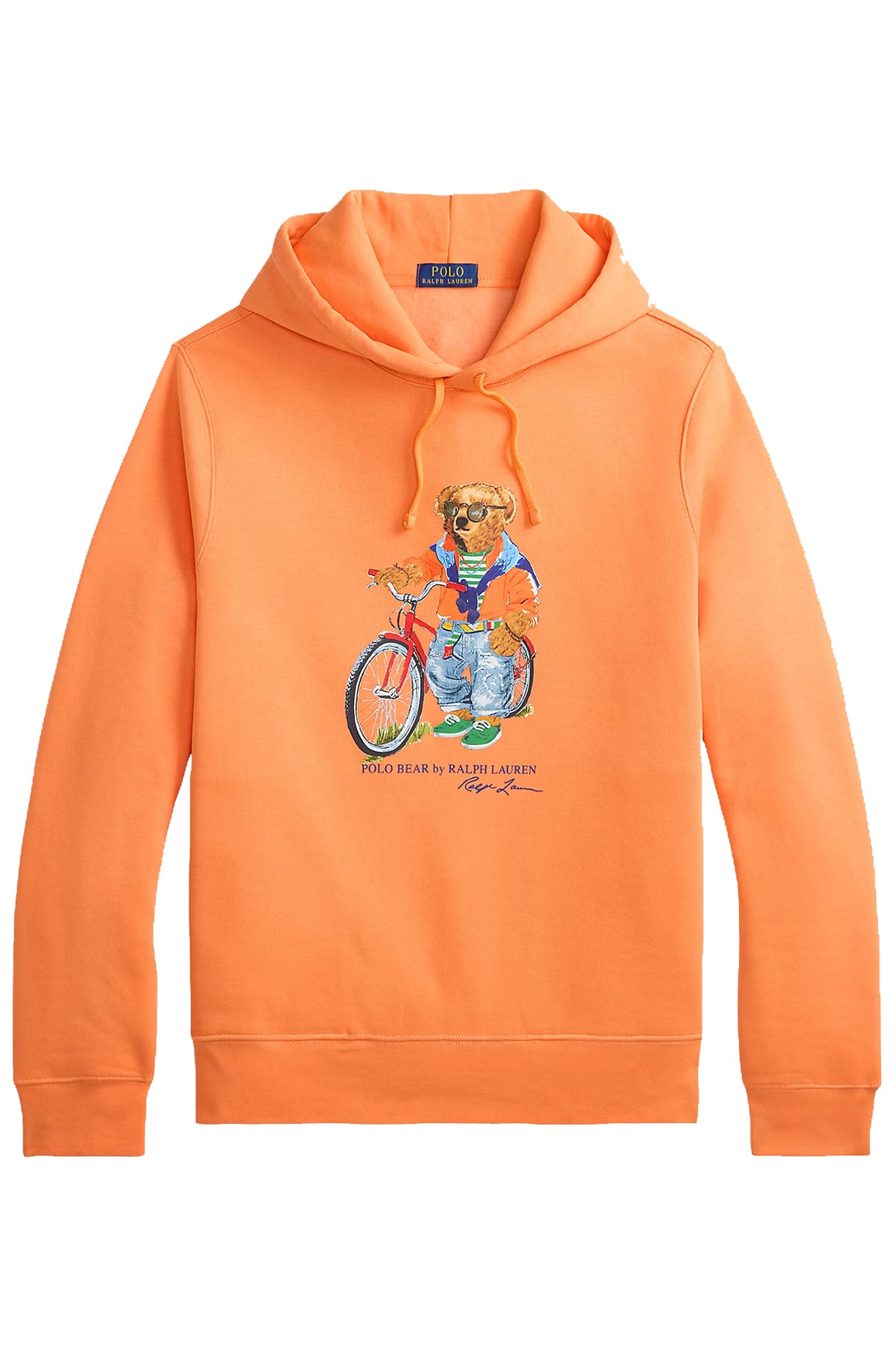 Polo Ralph Lauren Herren Hoodie mit Polo Bear Orange POPPY-SUMMER BEAR Bild 1