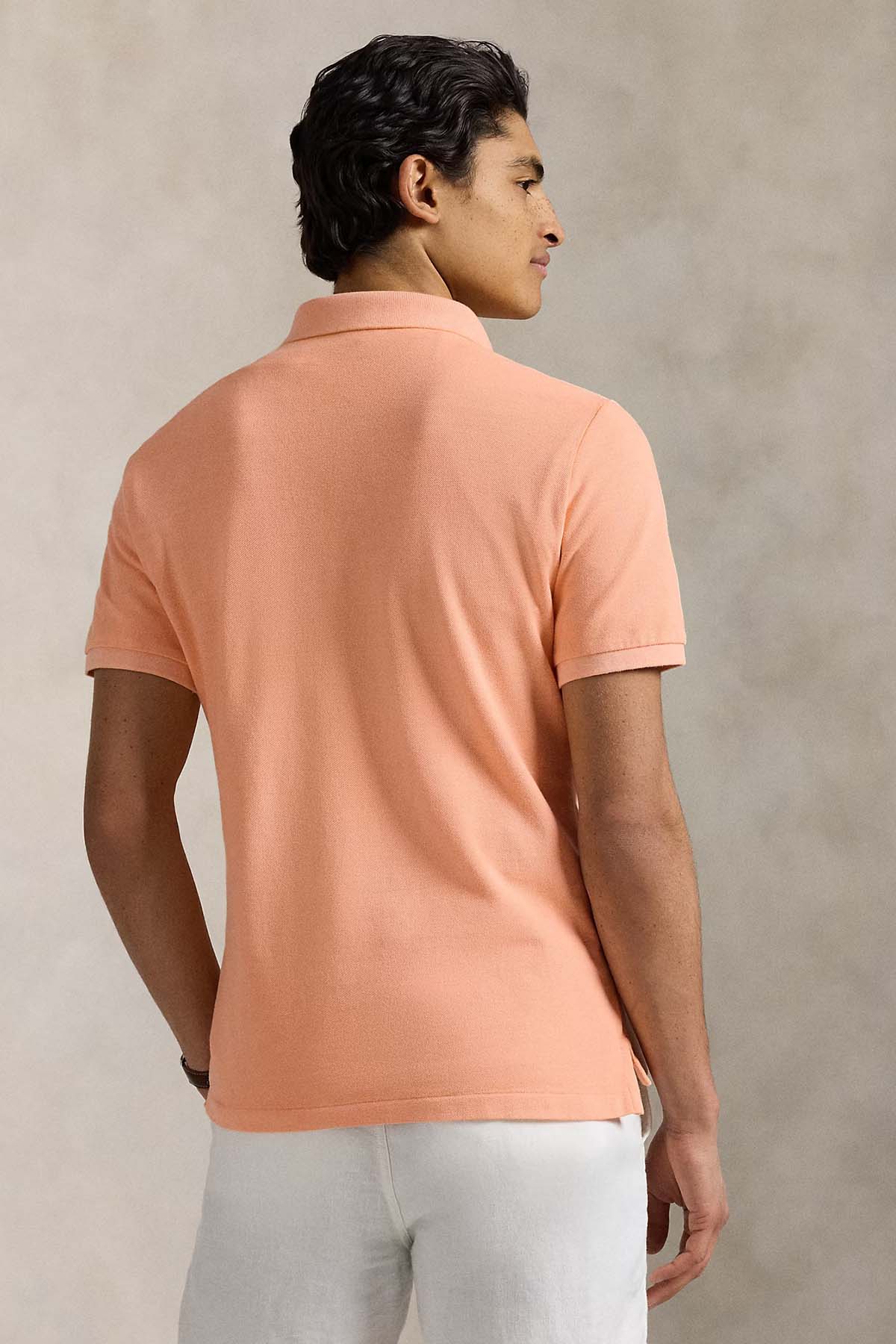 Polo Ralph Lauren Herren Piqué-Poloshirt Amber ORANGE Bild 3