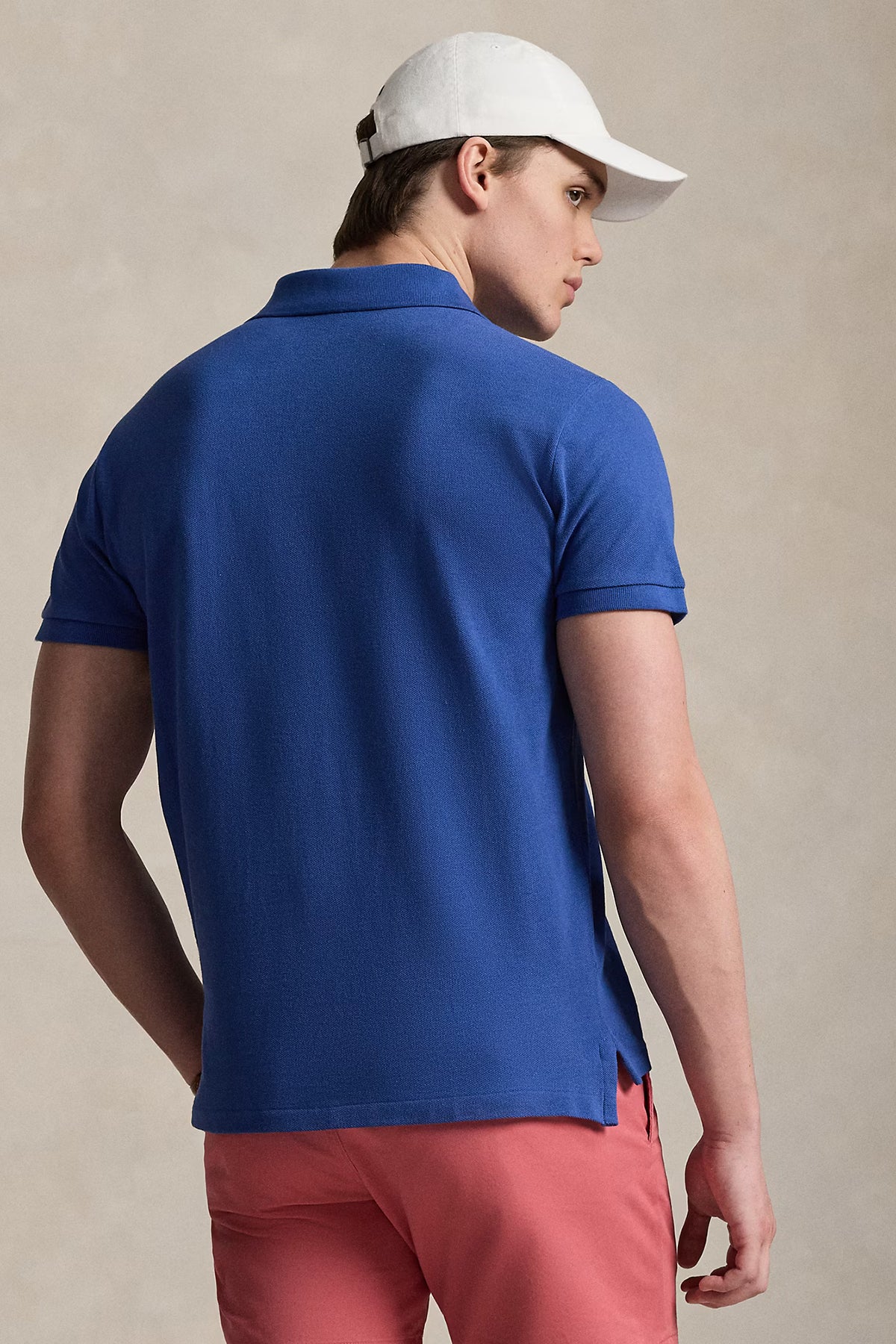 Polo Ralph Lauren Herren Piqué-Poloshirt Dusty Azure DUSTY AZURE/CREAM PP Bild 3