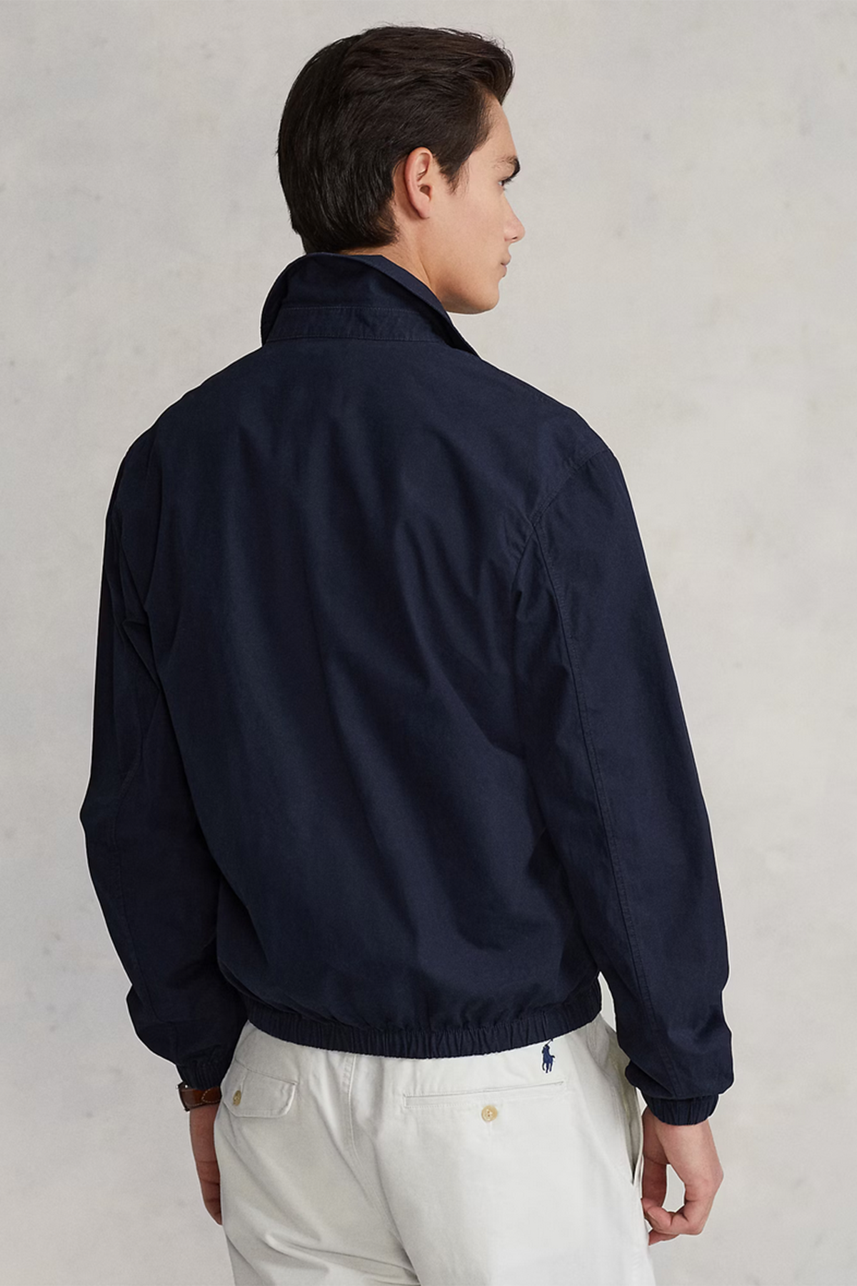 Polo Ralph Lauren Herren Popelinejacke Aviator Navy MARINE-BLAU Bild 3