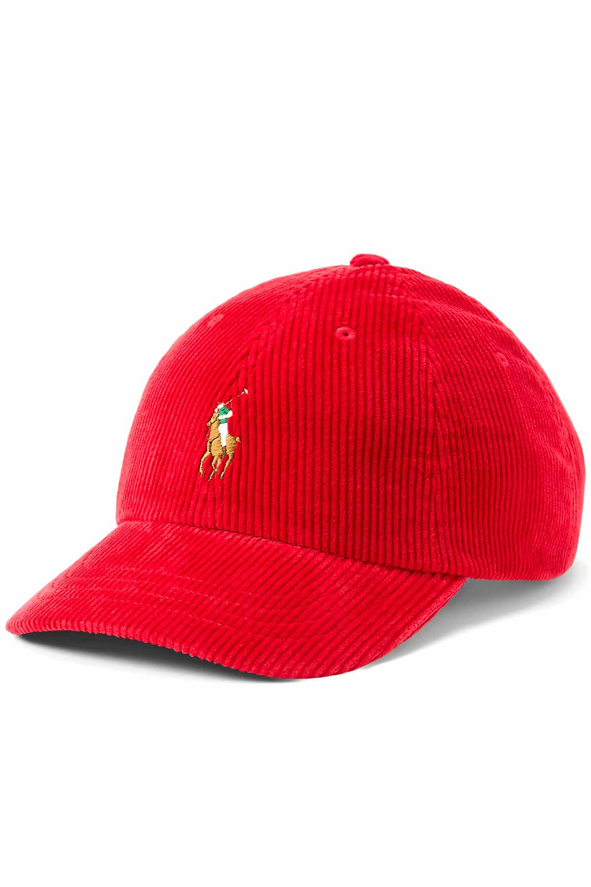 Polo Ralph Lauren Herren Schildmütze aus Kordsamt Rot ROT Bild 1