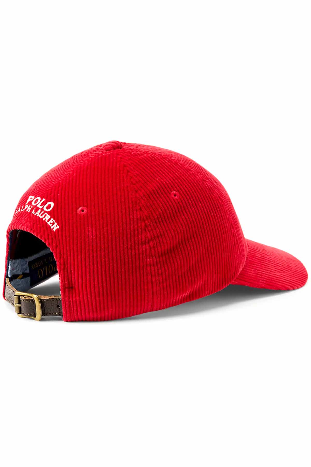 Polo Ralph Lauren Herren Schildmütze aus Kordsamt Rot ROT Bild 2