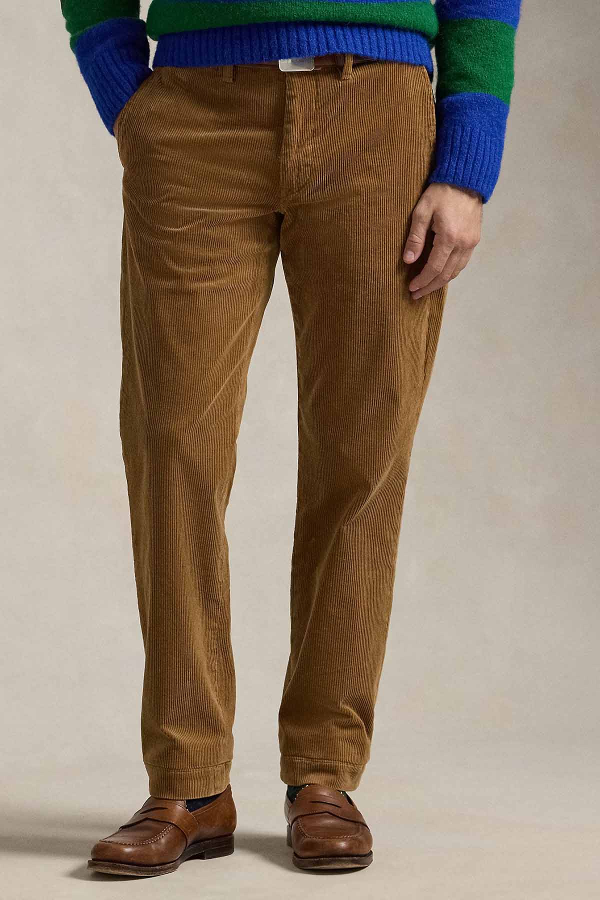 Polo Ralph Lauren Herren Straight-Fit Kordsamthose Goldbraun BRAUN Bild 3