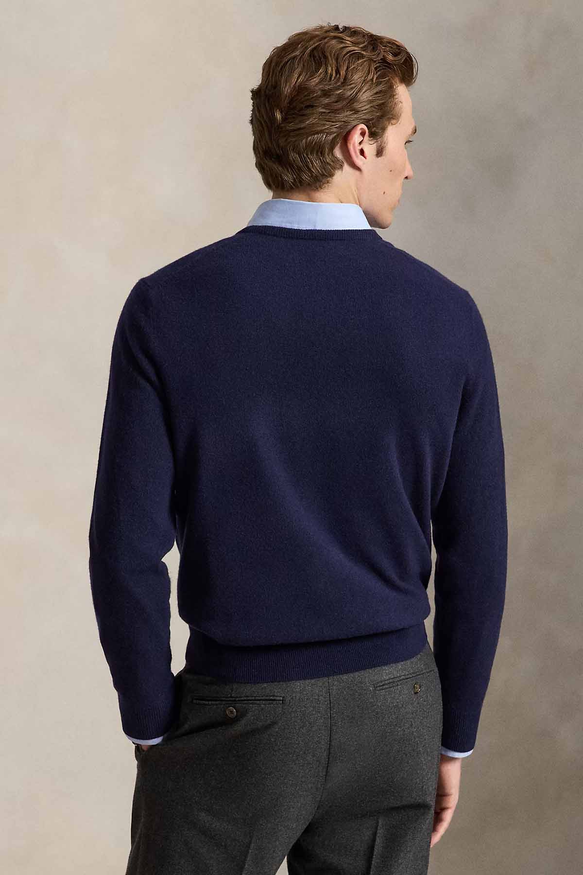 Polo Ralph Lauren Herren Strickpullover Hunter Navy MARINE-BLAU Bild 3